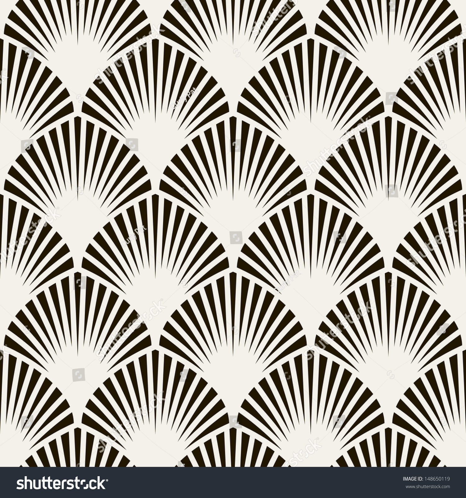 Seamless Pattern Classical Antique Ornament Geometric Stock Vector 