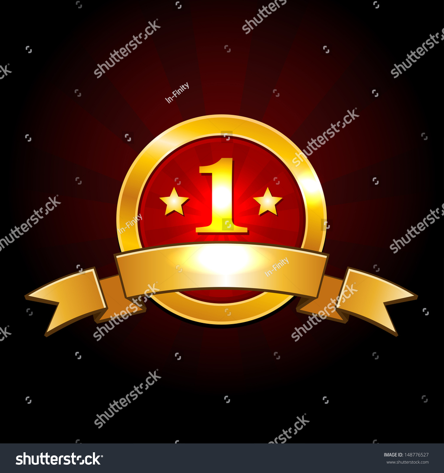 Award Label Ribbons Vector Stock Vector (Royalty Free) 148776527 ...