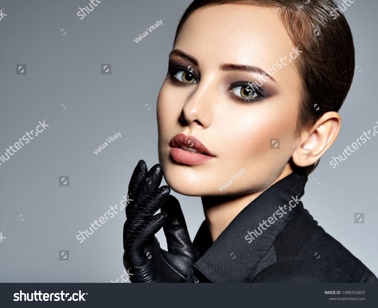 Woman Makeup Face Fashion Beautiful Portrait Stock Photo 1488355859 Shutterstock Woman Makeup Face Fashion Beautiful Portrait Stock Photo 1488355859 Shutterstock