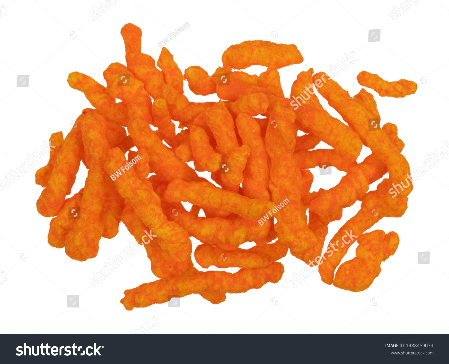 Top View Group Cheese Doodle Snack Stock Photo 1488459074 | Shutterstock