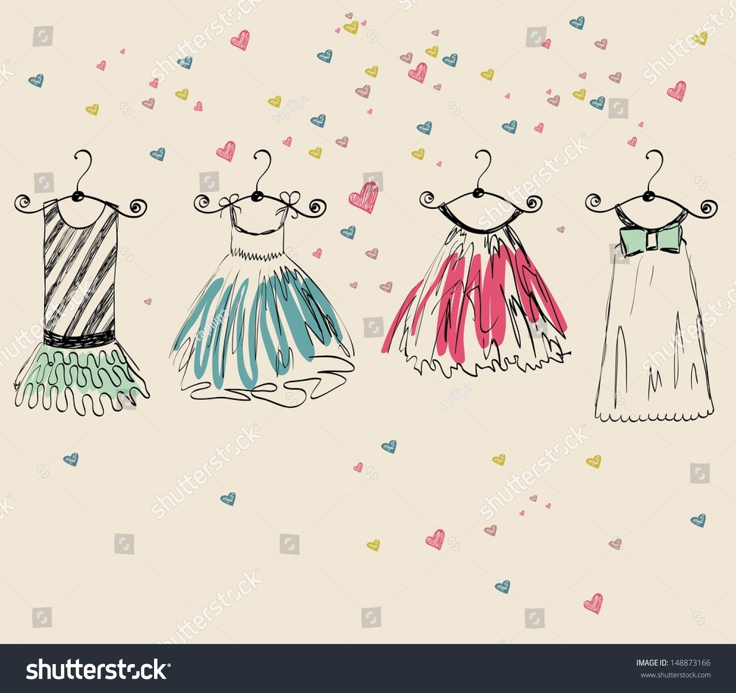 97,795 Fashion kids sketch Images, Stock Photos & Vectors | Shutterstock