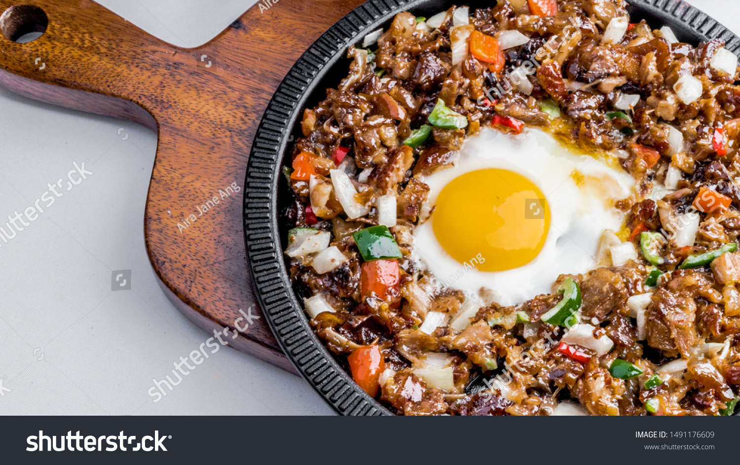 sisig with egg