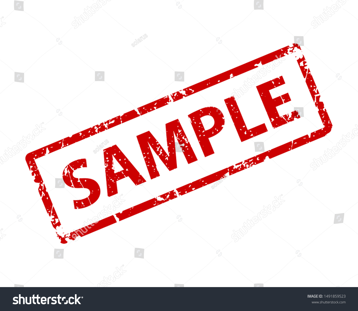 Sample Sign Sticker Stamp Vector Texture Stock Vector (Royalty Free ...