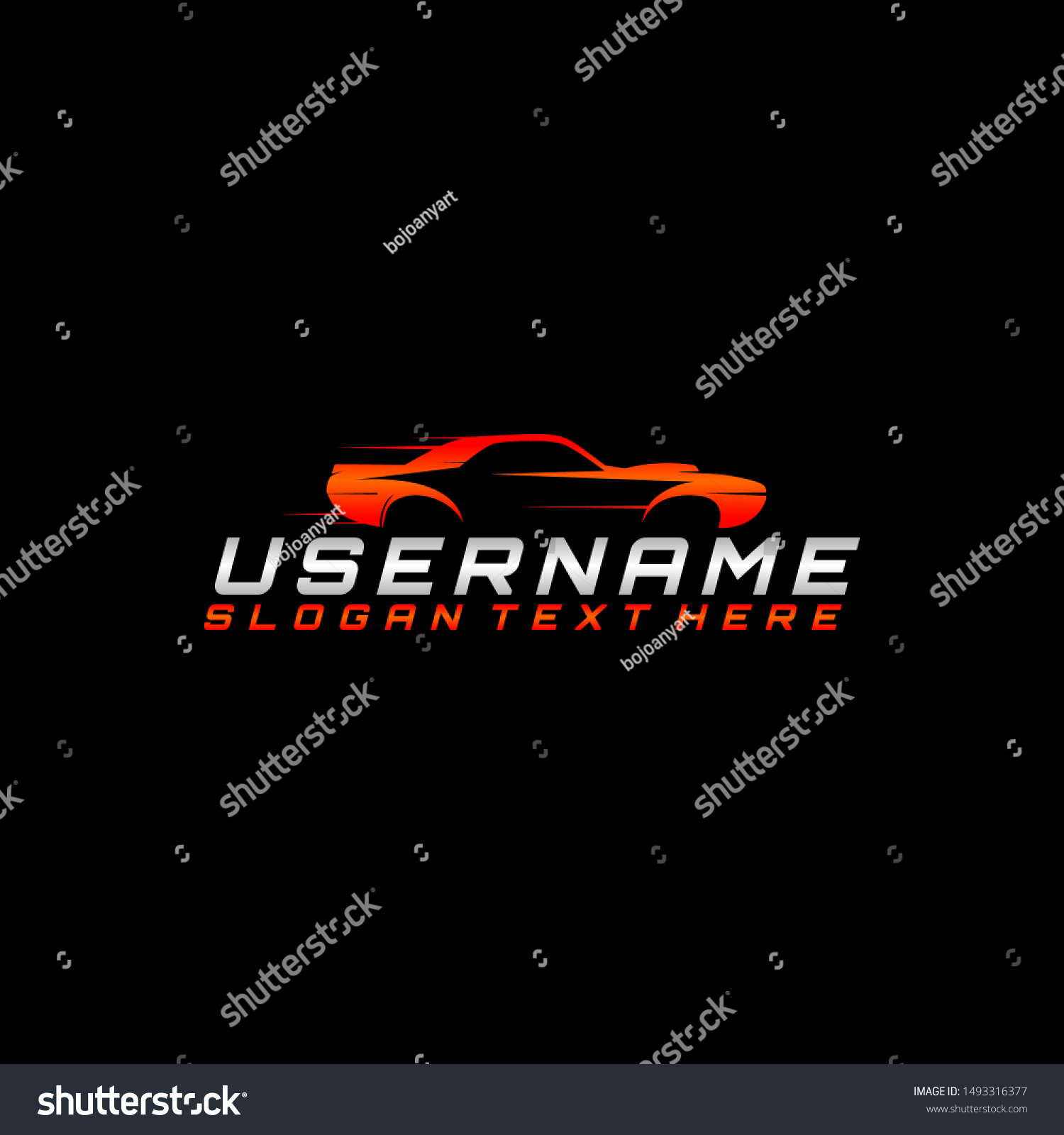 Car Line Logo Design Concept Vector Stock Vector (Royalty Free ...