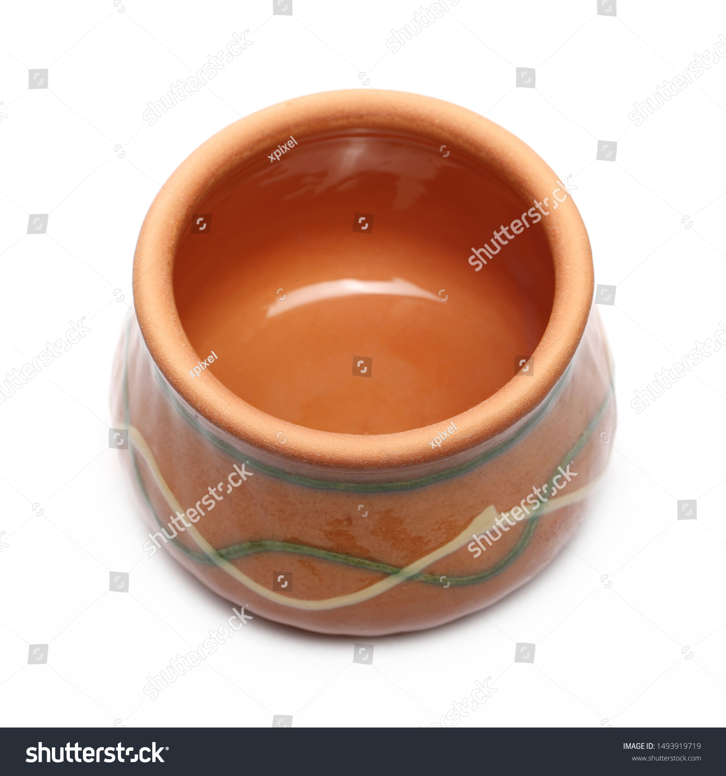 bowl clay pots