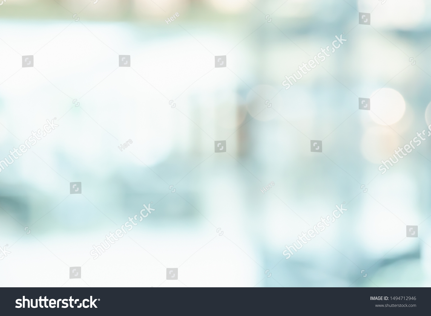 Blurred Medical Background Hospital Hall Stock Photo 1494712946 ...