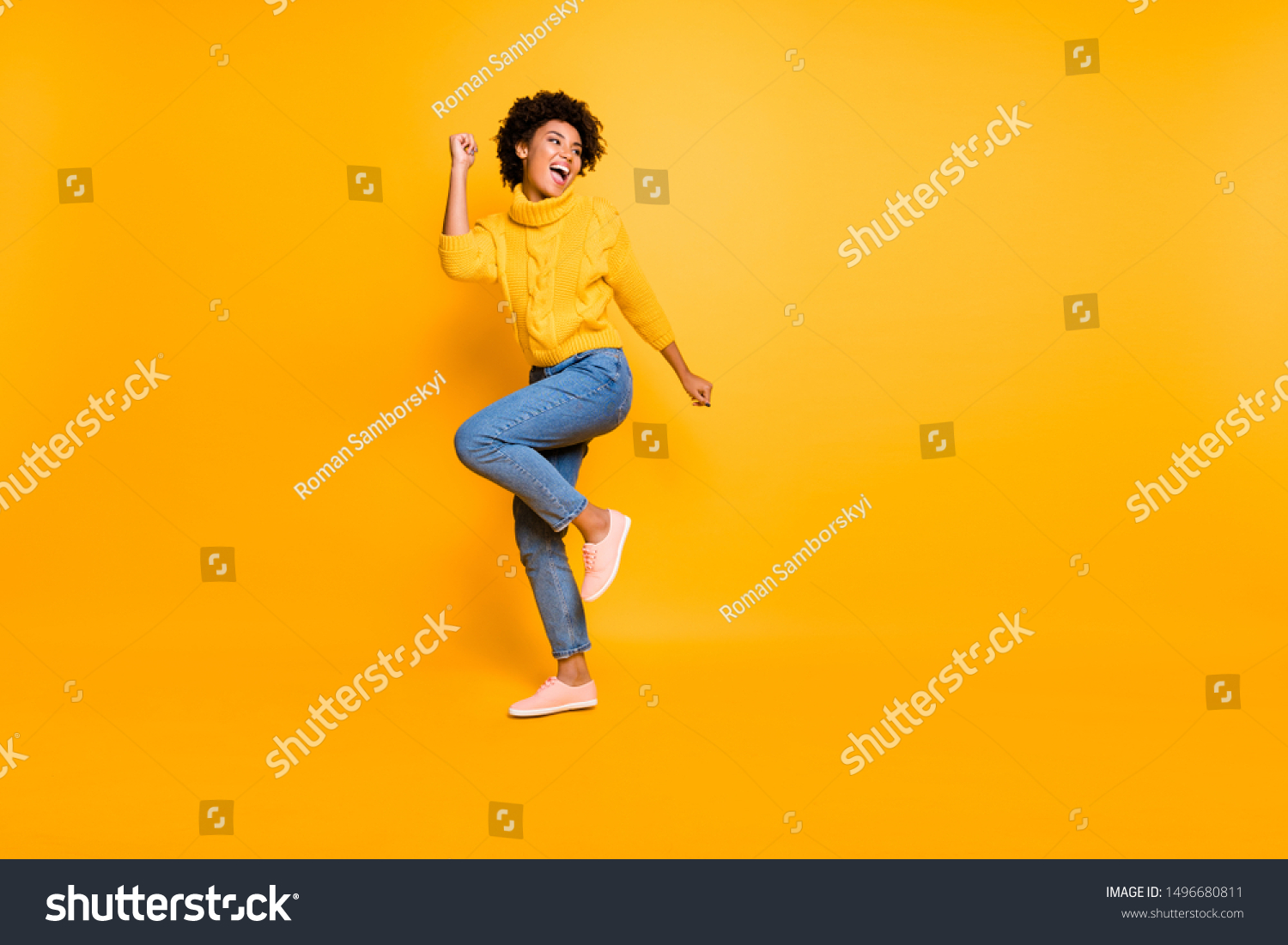 Full Length Body Size View Her Stock Photo 1496680811 | Shutterstock