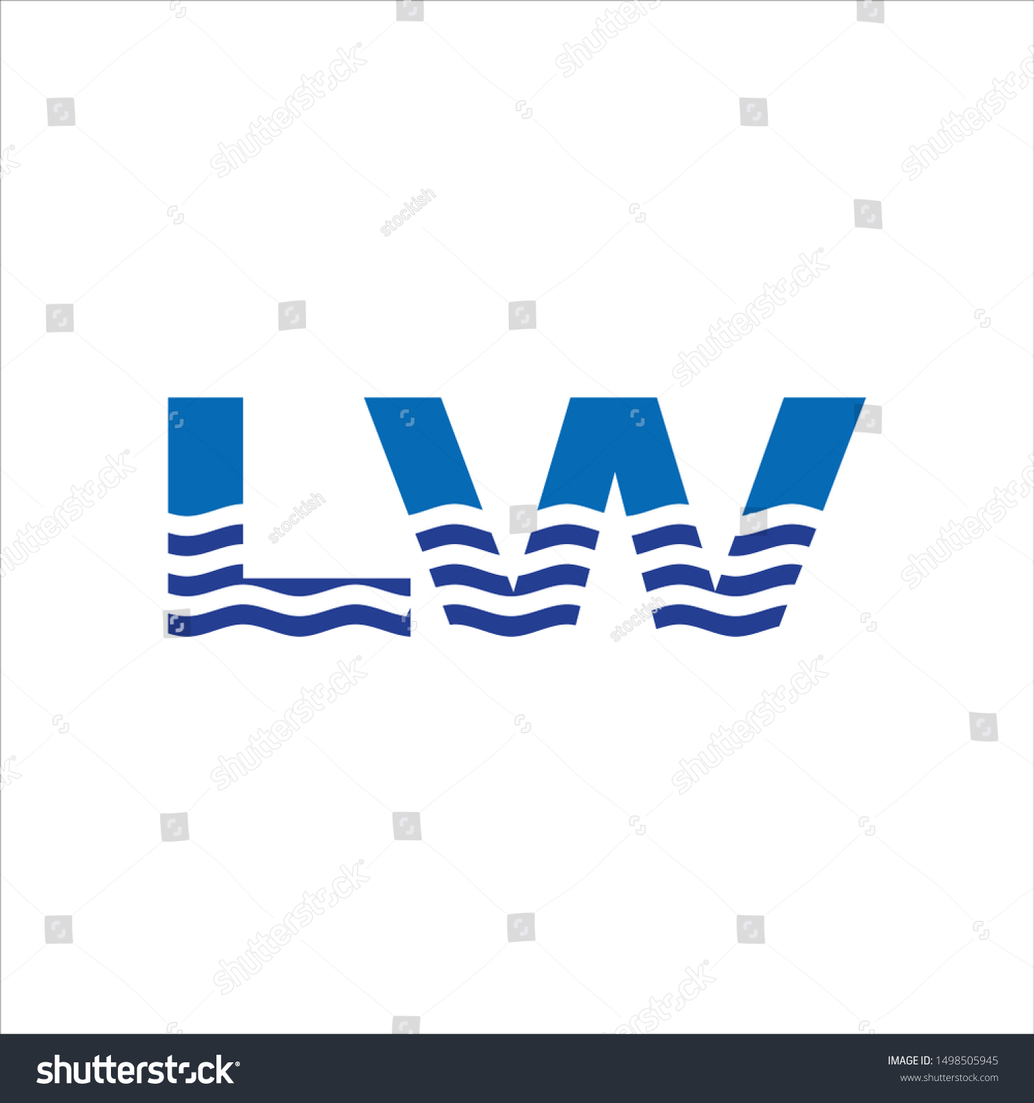 letter-l-w-logo-water-symbol-stock-vector-royalty-free-1498505945