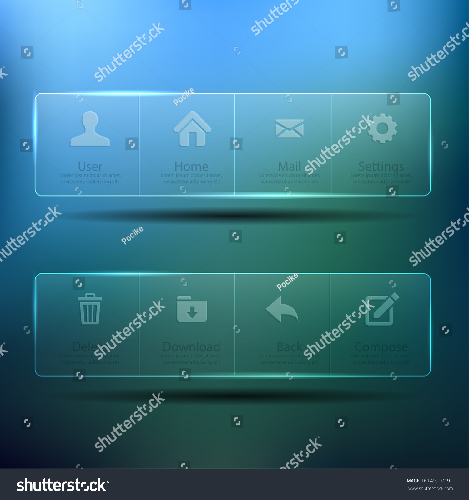 web-design-menu-template-stock-vector-royalty-free-149900192