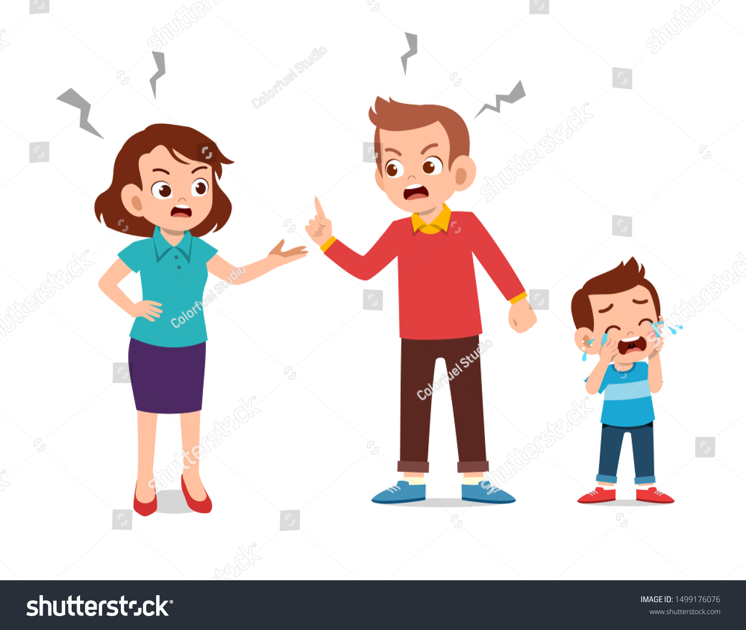 1,720 Angry Dad And Daughter Images, Stock Photos & Vectors | Shutterstock