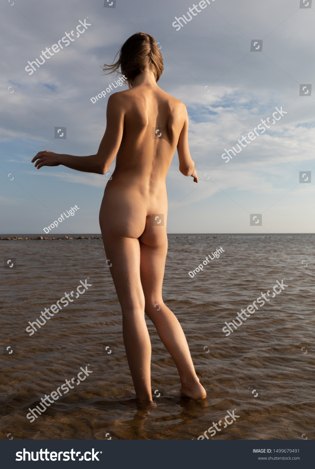 Nude Girl Outdoors