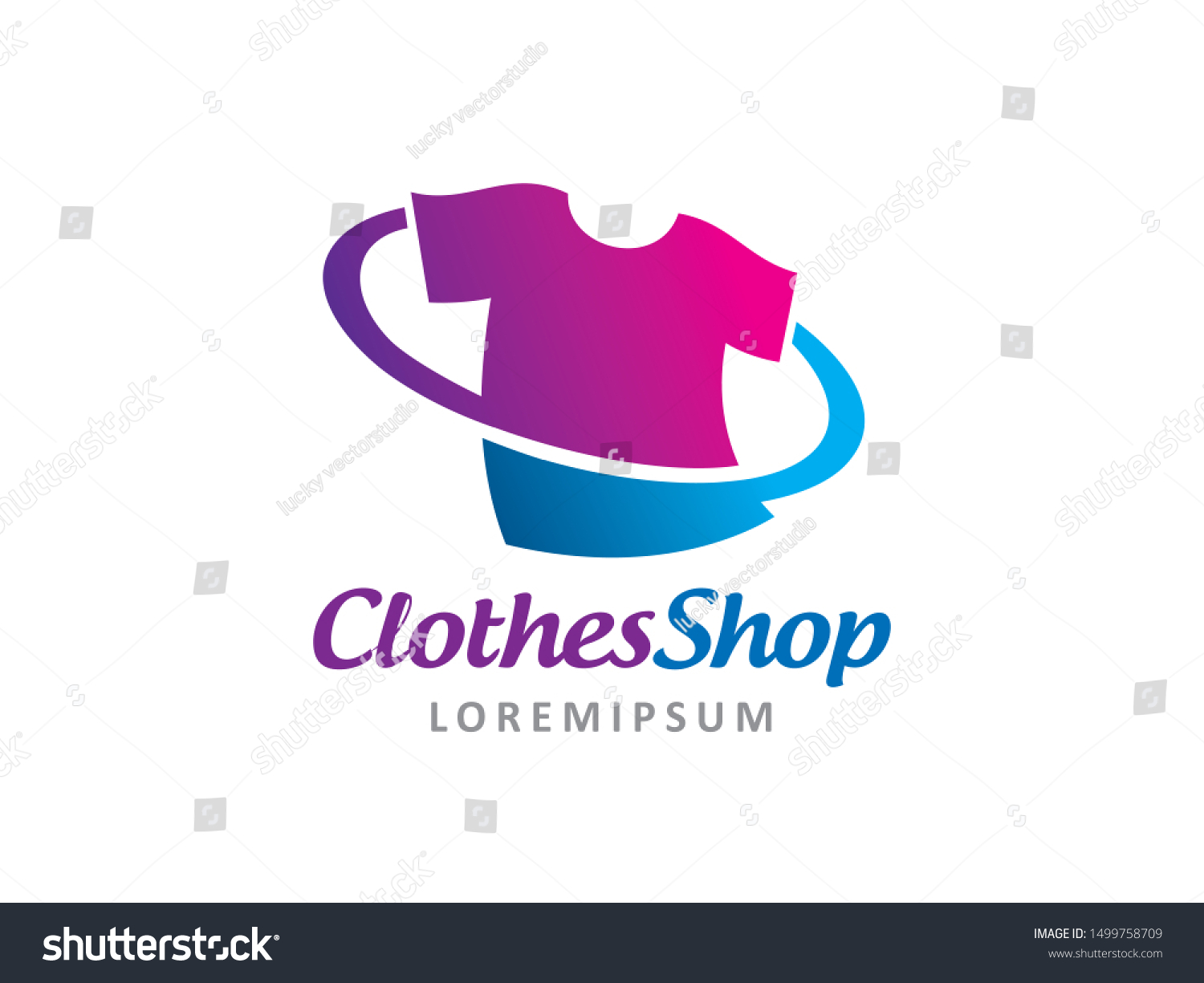 Clothes Logo Symbol Icon Template Stock Vector (Royalty Free ...