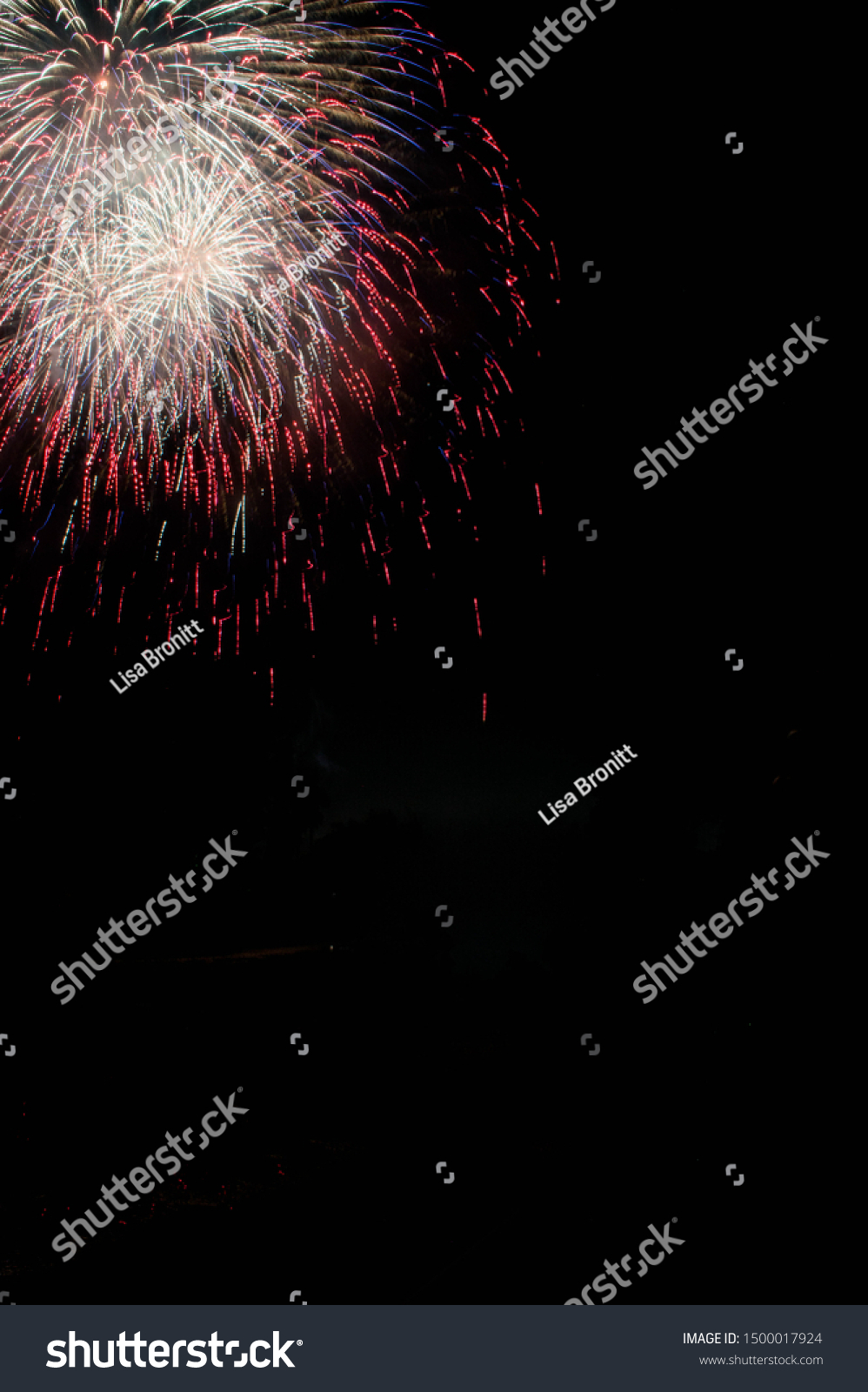 July 4th Fireworks Pasadena Ca Stock Photo 1500017924 Shutterstock