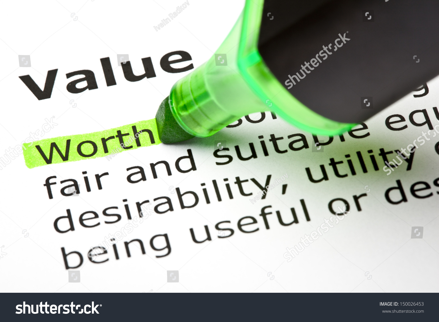 value definition essay