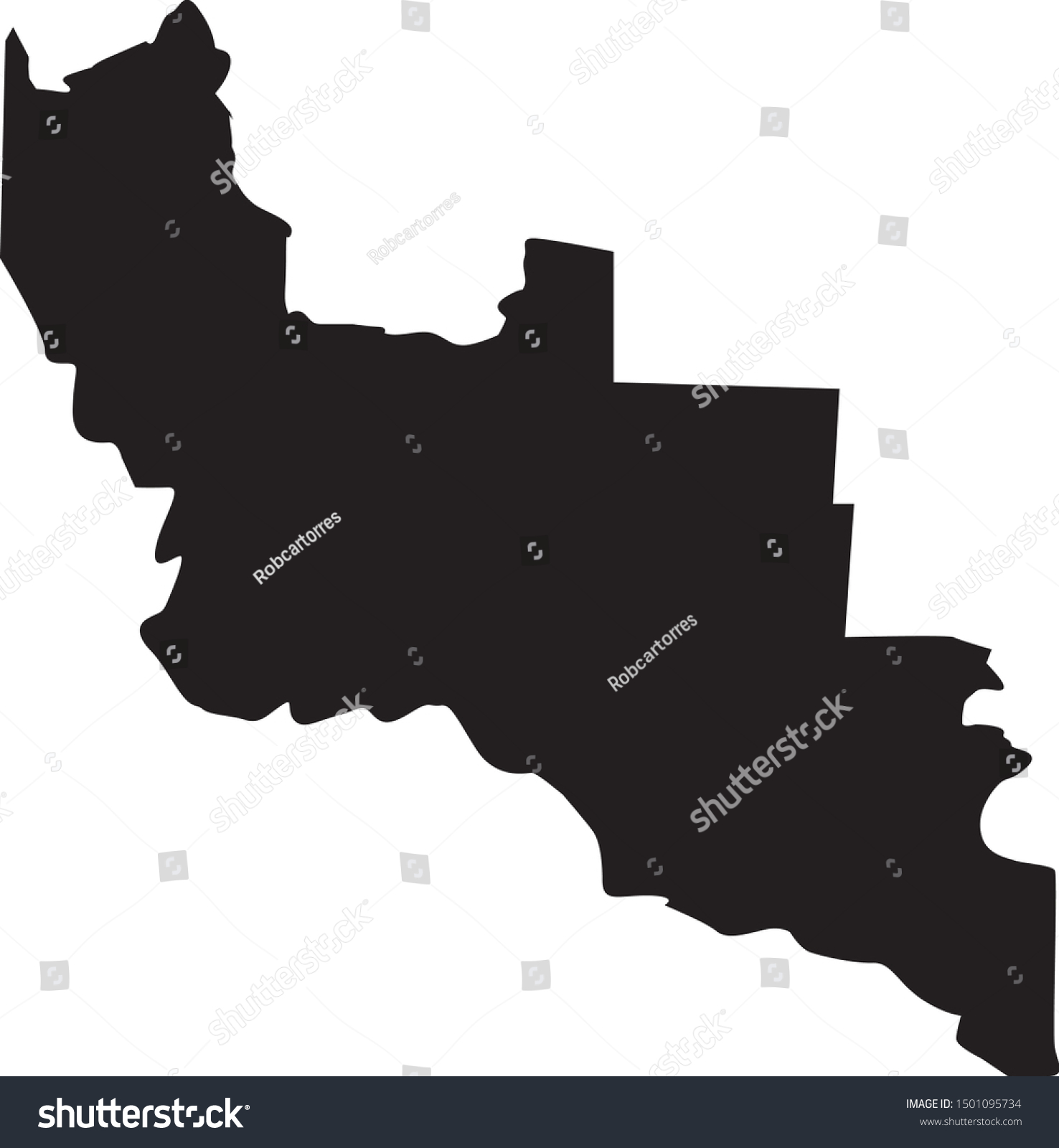 Sanders County Map Montana State Stock Vector (Royalty Free) 1501095734 ...