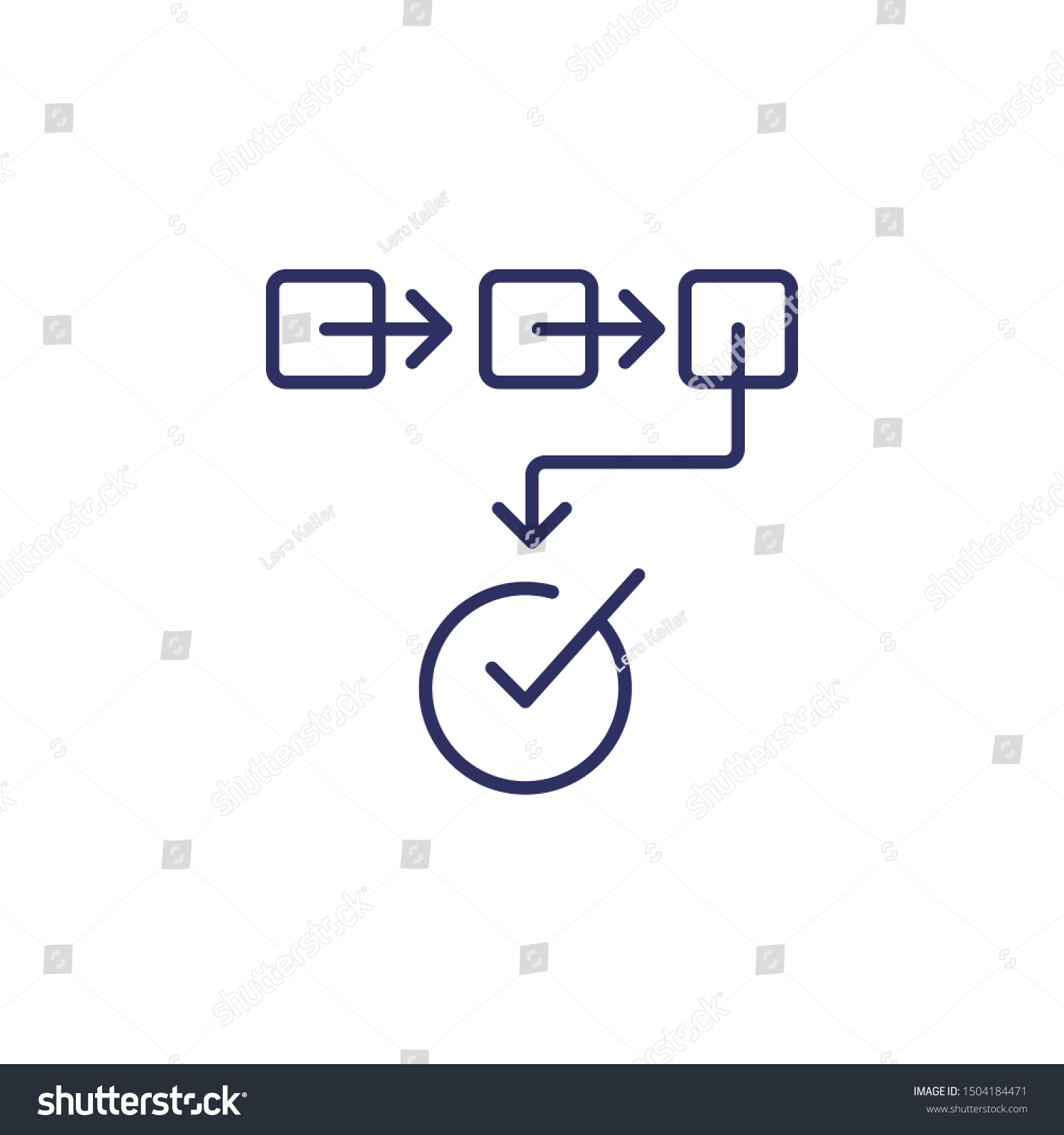 Check List Button Icon Check Mark Stock Vector (Royalty Free ...