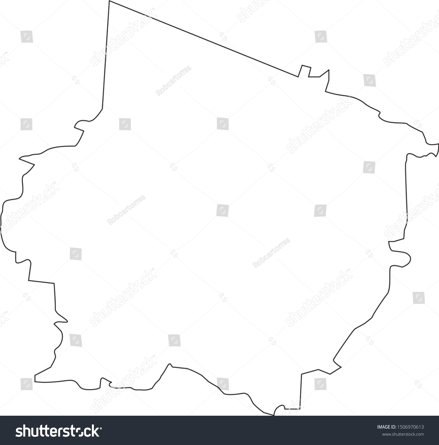 Maury County Map Tennessee State Stock Vector (Royalty Free) 1506970613 ...