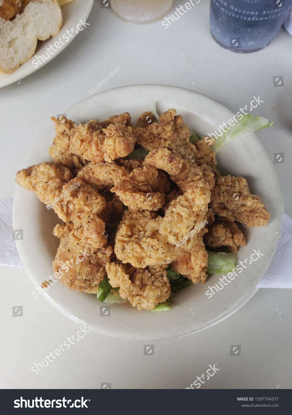 fried alligator