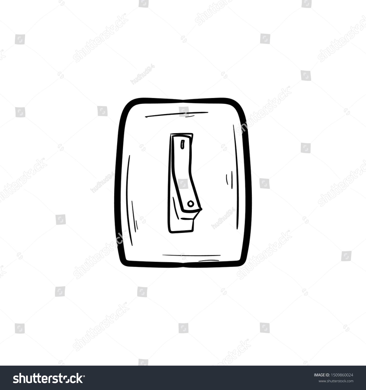 Switch Doodle Hand Drawing Vector Stock Vector (Royalty Free ...