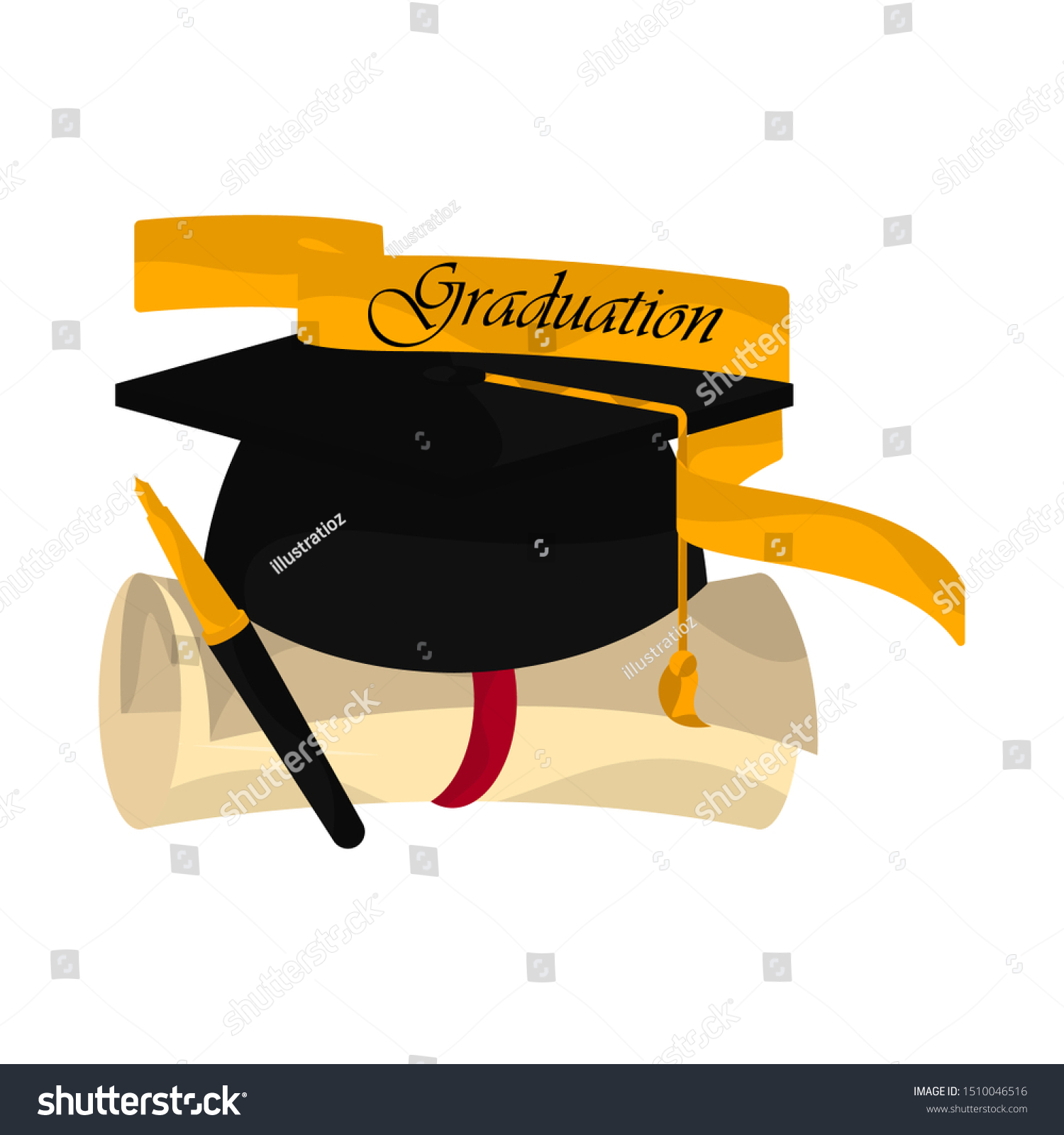 graduation hat ribbon