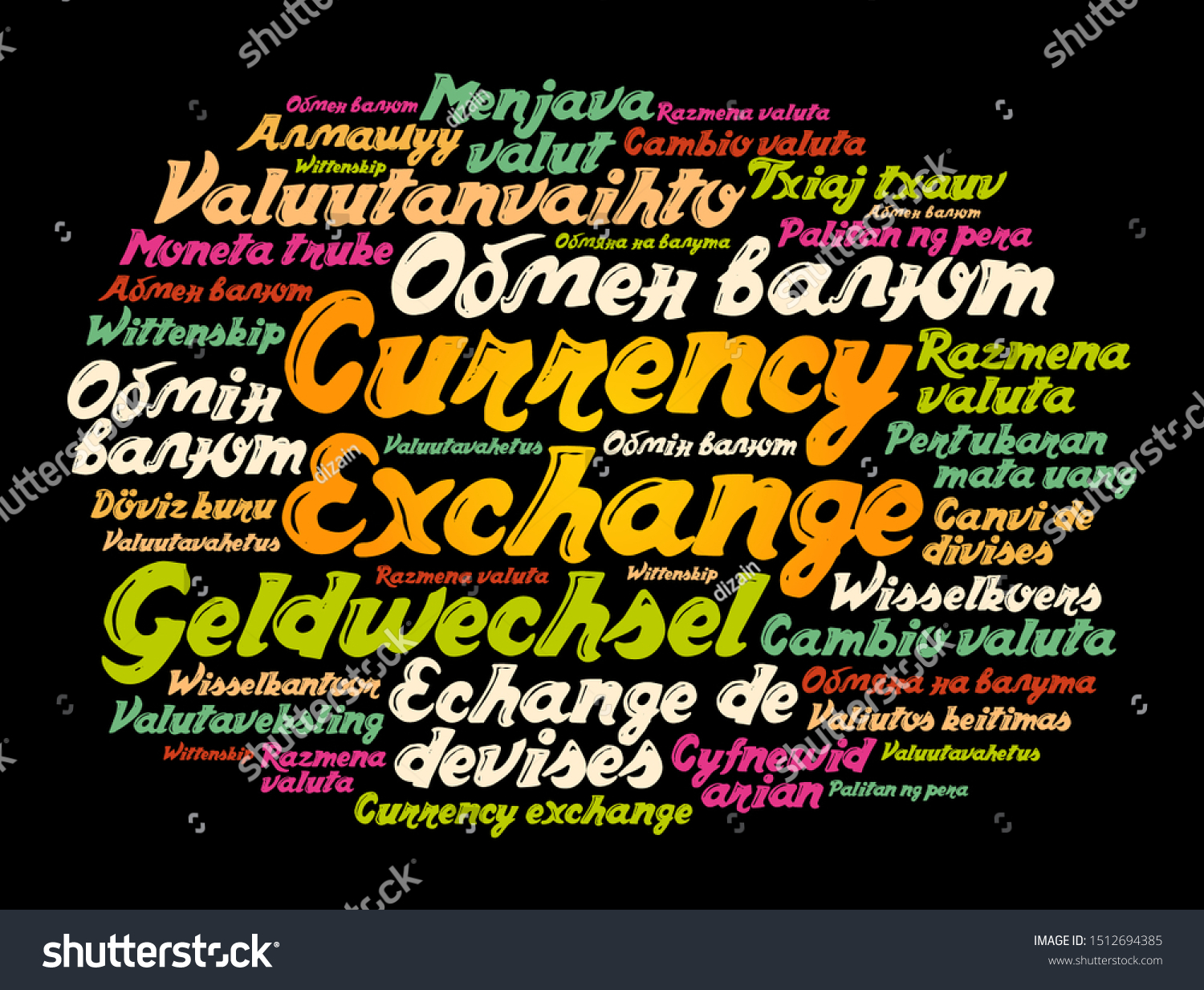 currency-exchange-word-cloud-different-languages-stock-vector-royalty