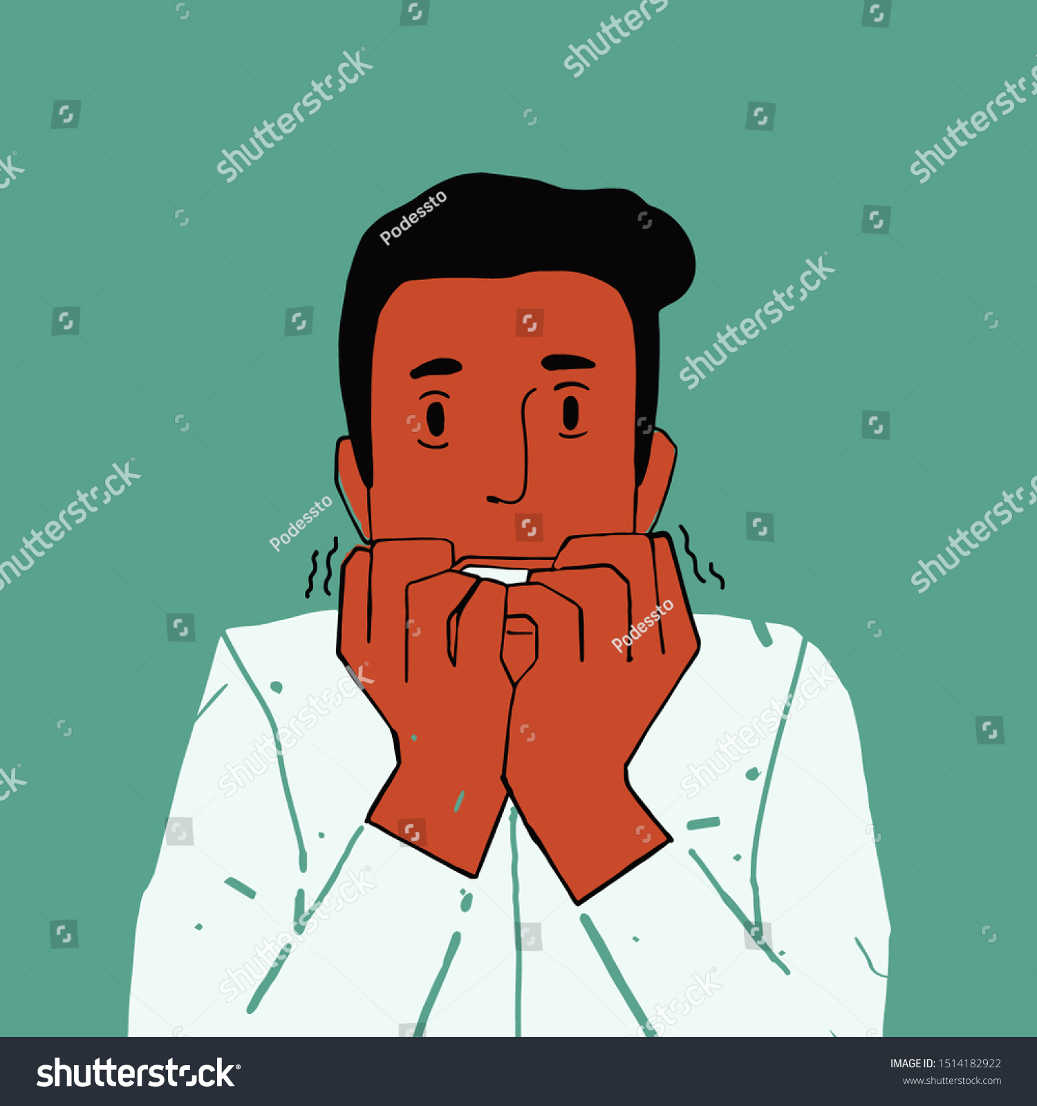 33,248 Nervousness Cartoon Images, Stock Photos & Vectors | Shutterstock