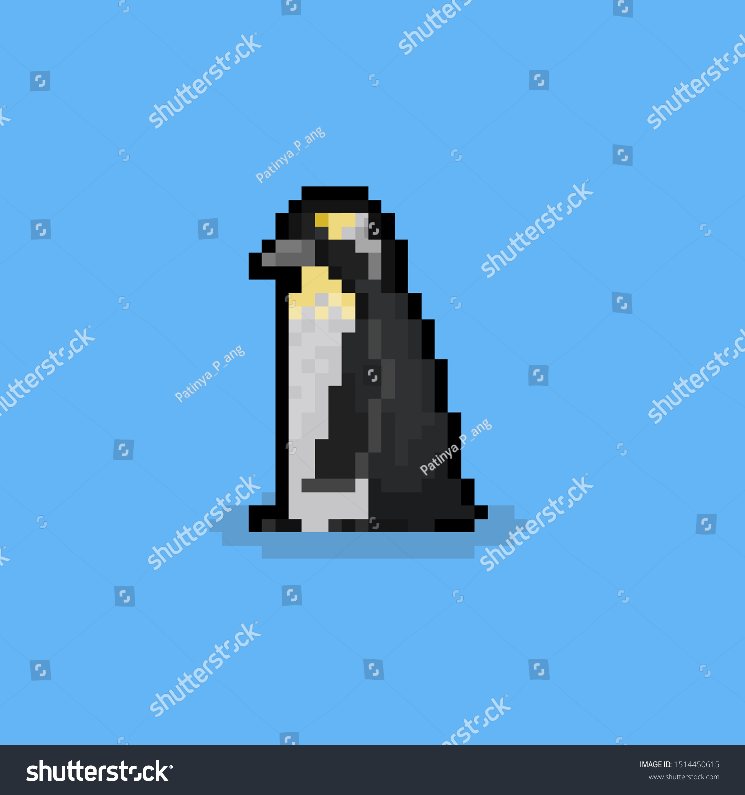 Пиксельный Пингвинчик