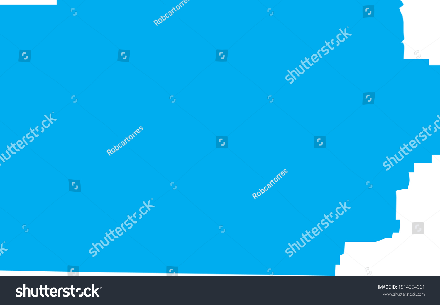 Millard County Map Utah State Stock Vector (Royalty Free) 1514554061 ...