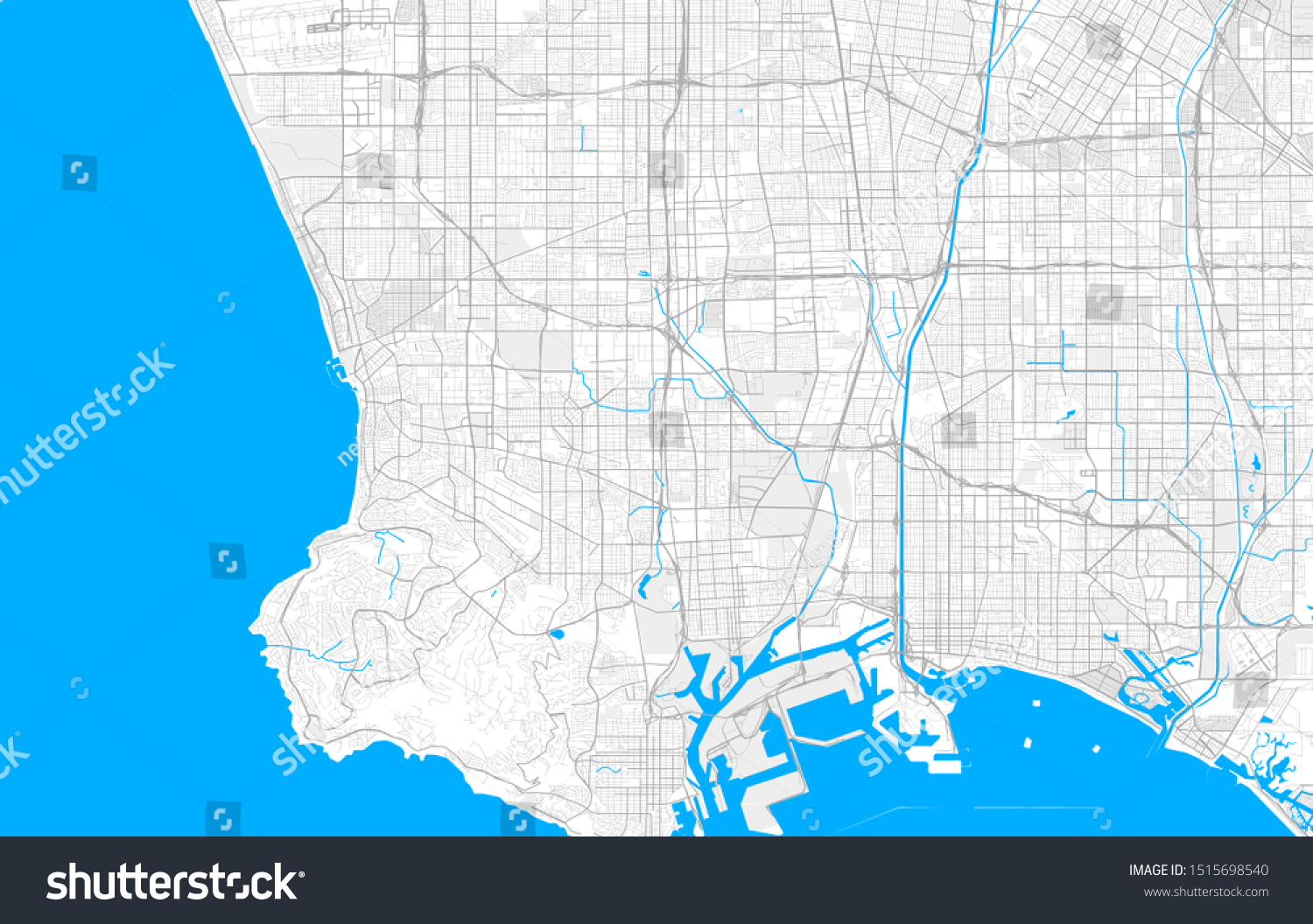 Rich Detailed Vector Area Map Carson   Stock Vector Rich Detailed Vector Area Map Of Carson California Usa Map Template For Home Decor 1515698540 