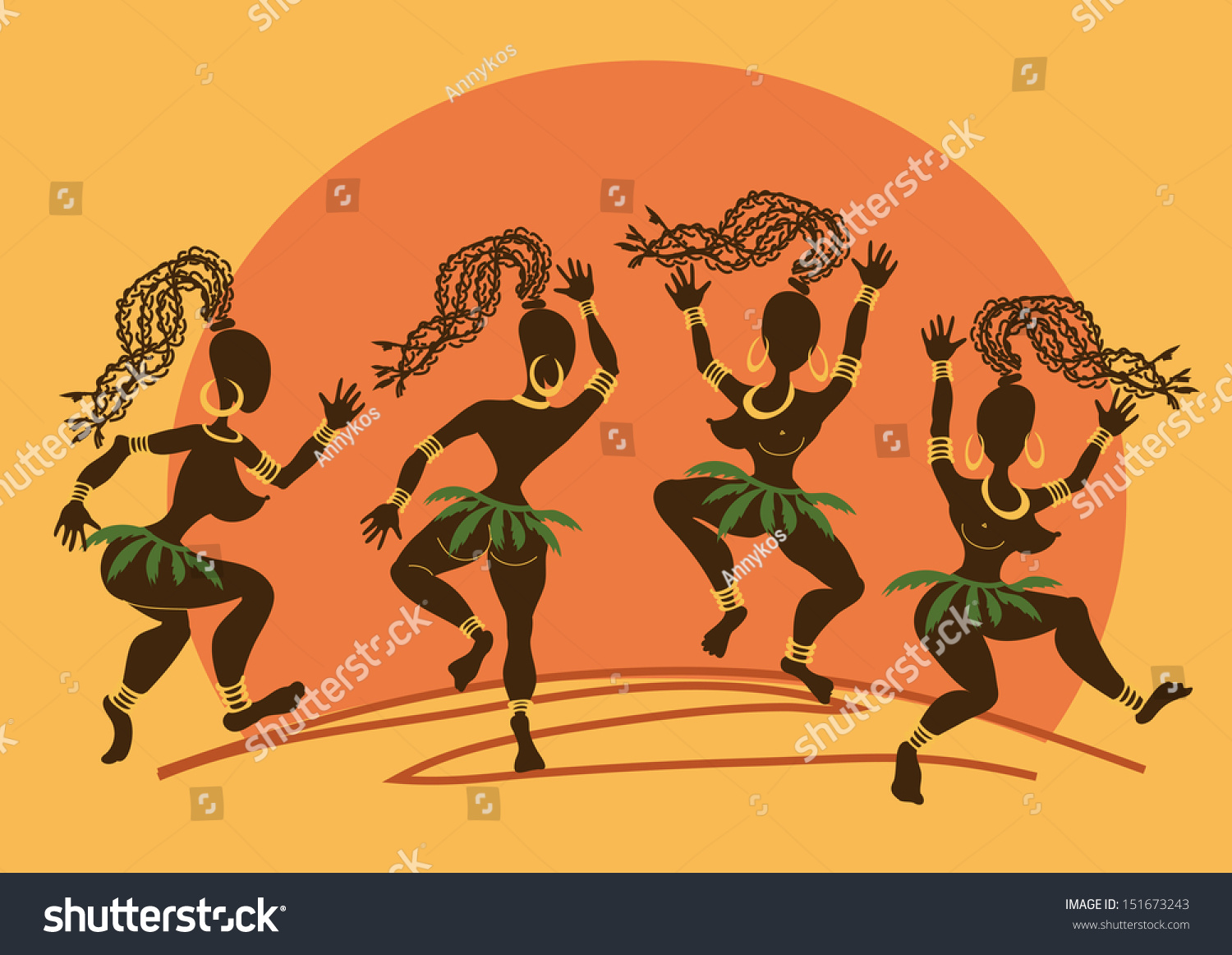 Аборигены Африки Танцующие танцы
