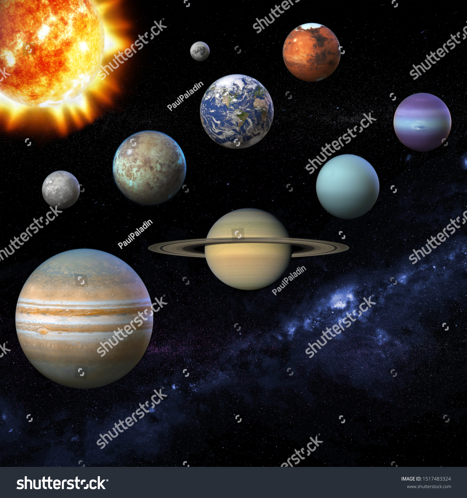 惑星 ボール 太陽系ボール 天王星 水星 教育おもちゃ 9点セット 月 金星 太陽 火星 カラフル 海王星 土星 惑星おもちゃ 地球