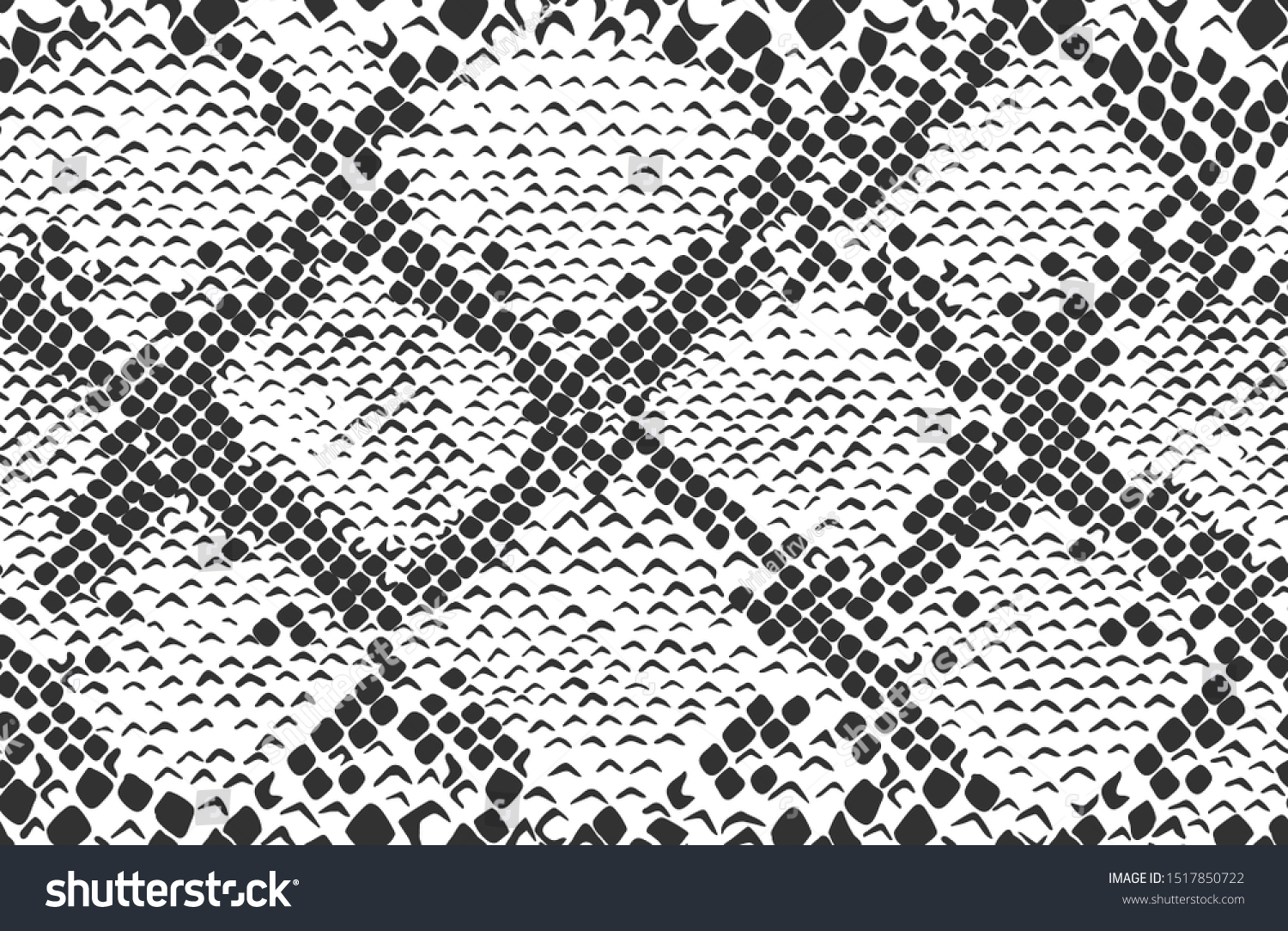 Snake Skin Seamless Background Vector Illustration Stock Vector ...