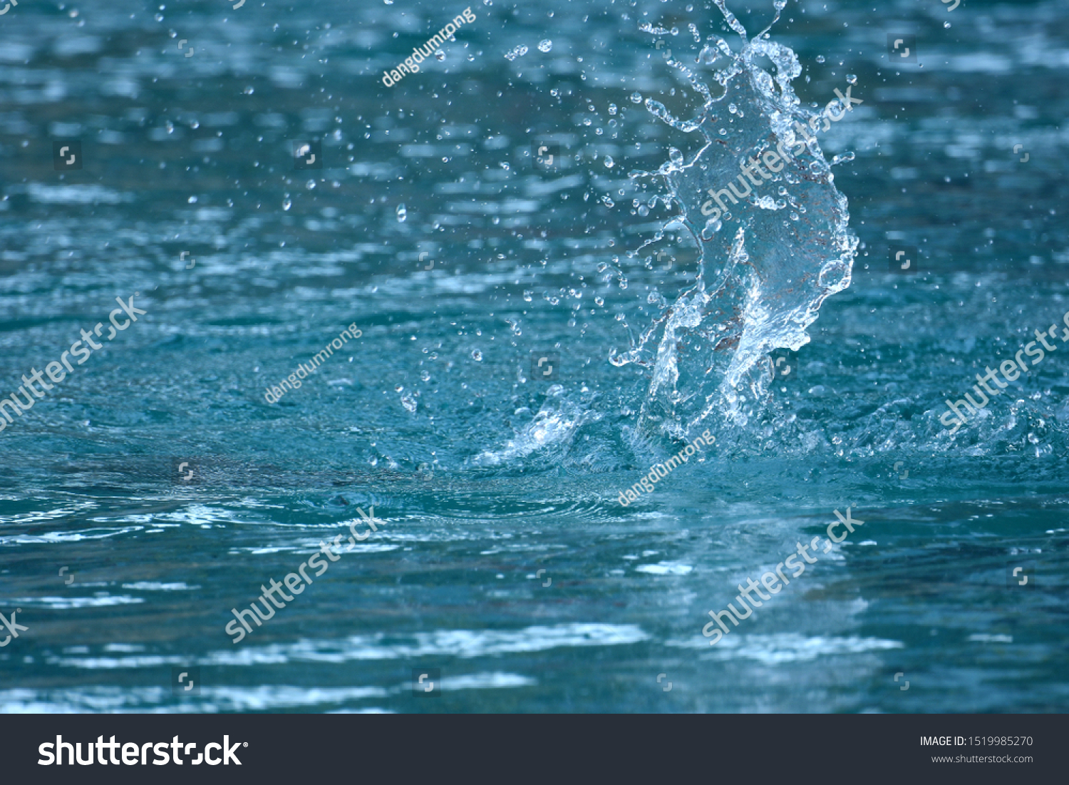 Water Splash Shaking Abstract Shape Stock Photo 1519985270 | Shutterstock