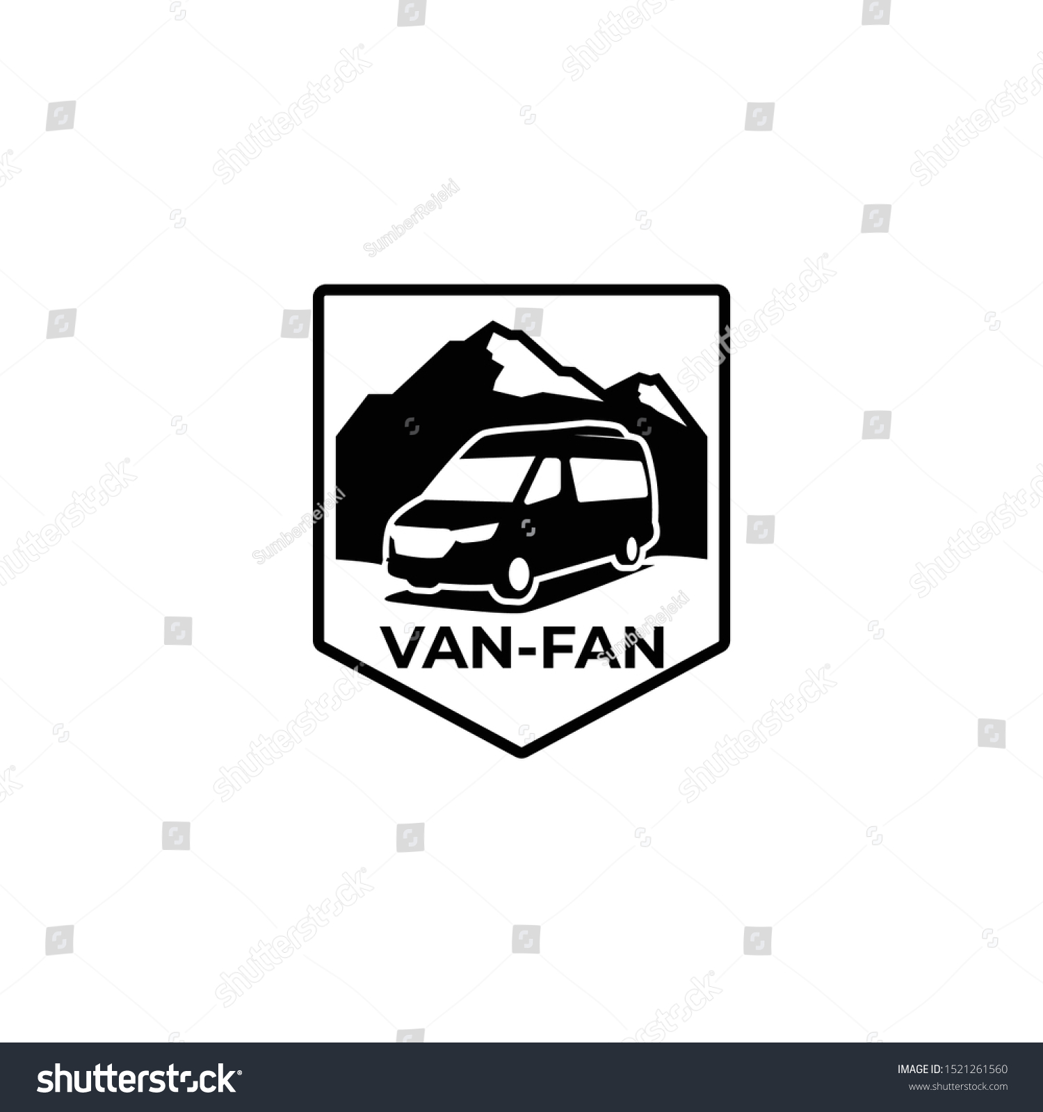 Van Logo Image Vector Design Template Stock Vector Royalty Free