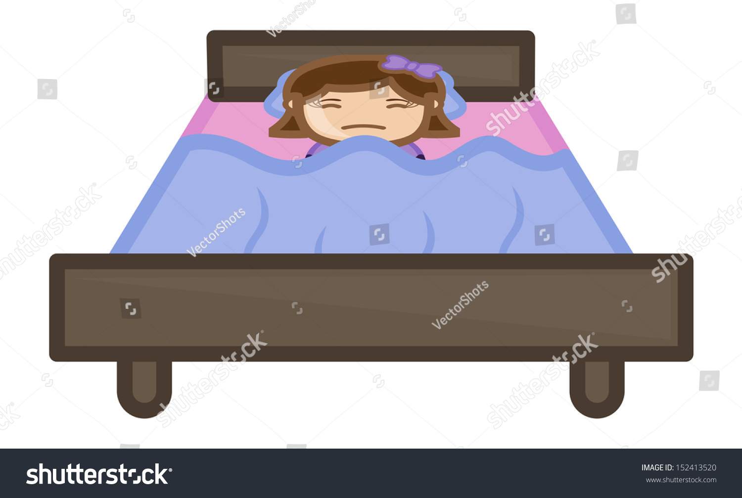 Мертвая женщина в постели