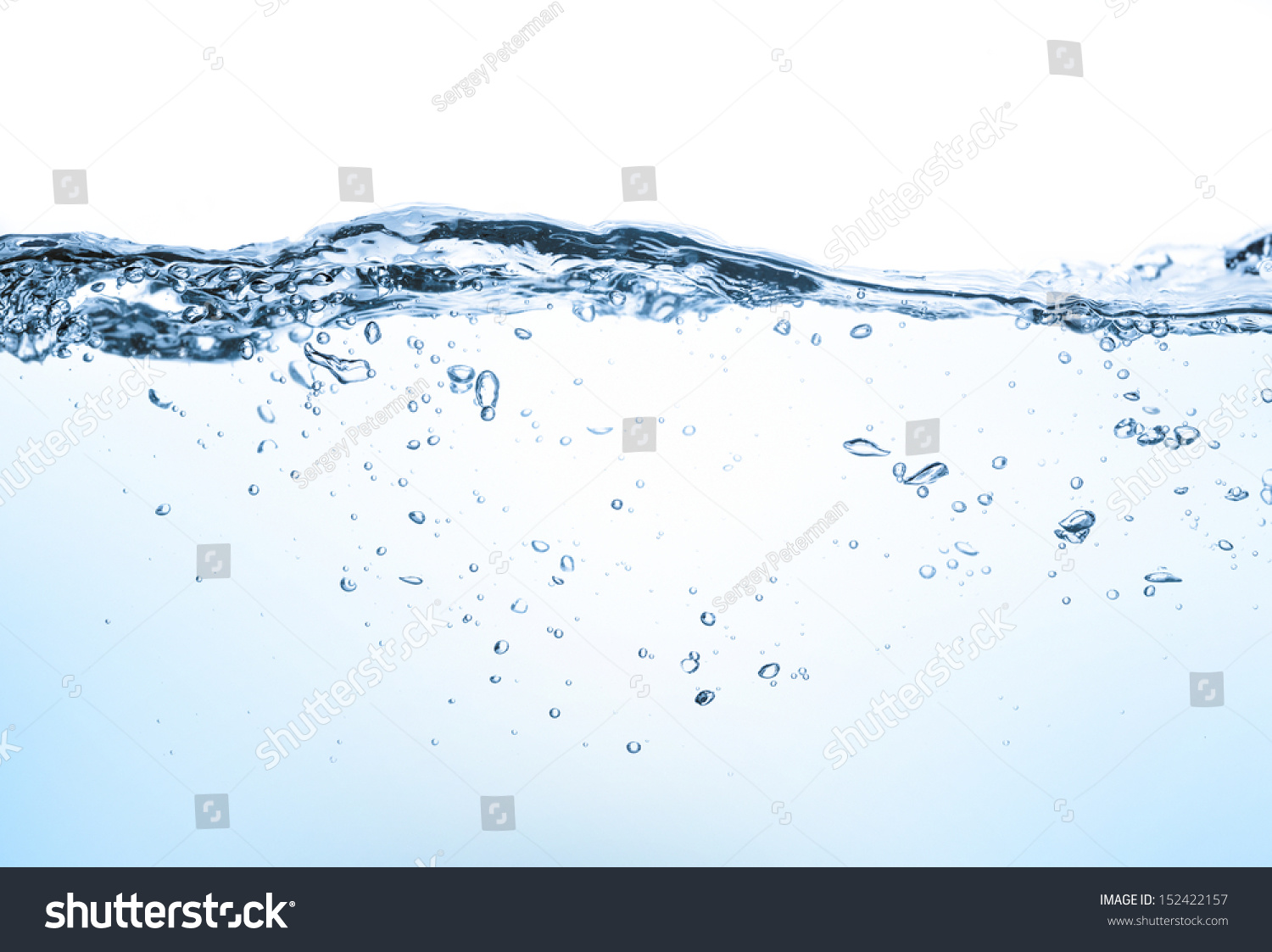 Closeup Water Waves Isolated On White Stock Photo 152422157 | Shutterstock