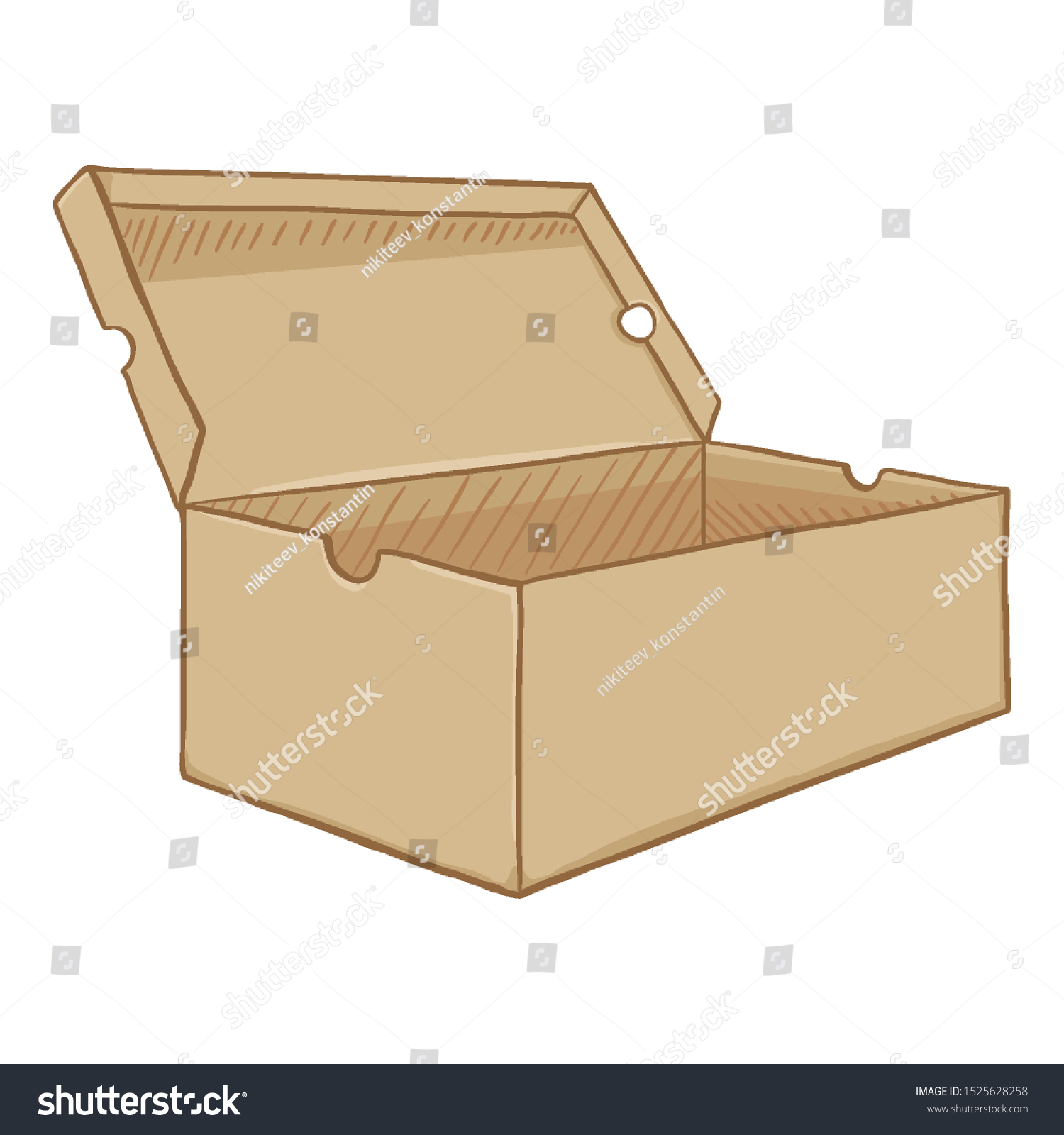 cardboard boot box