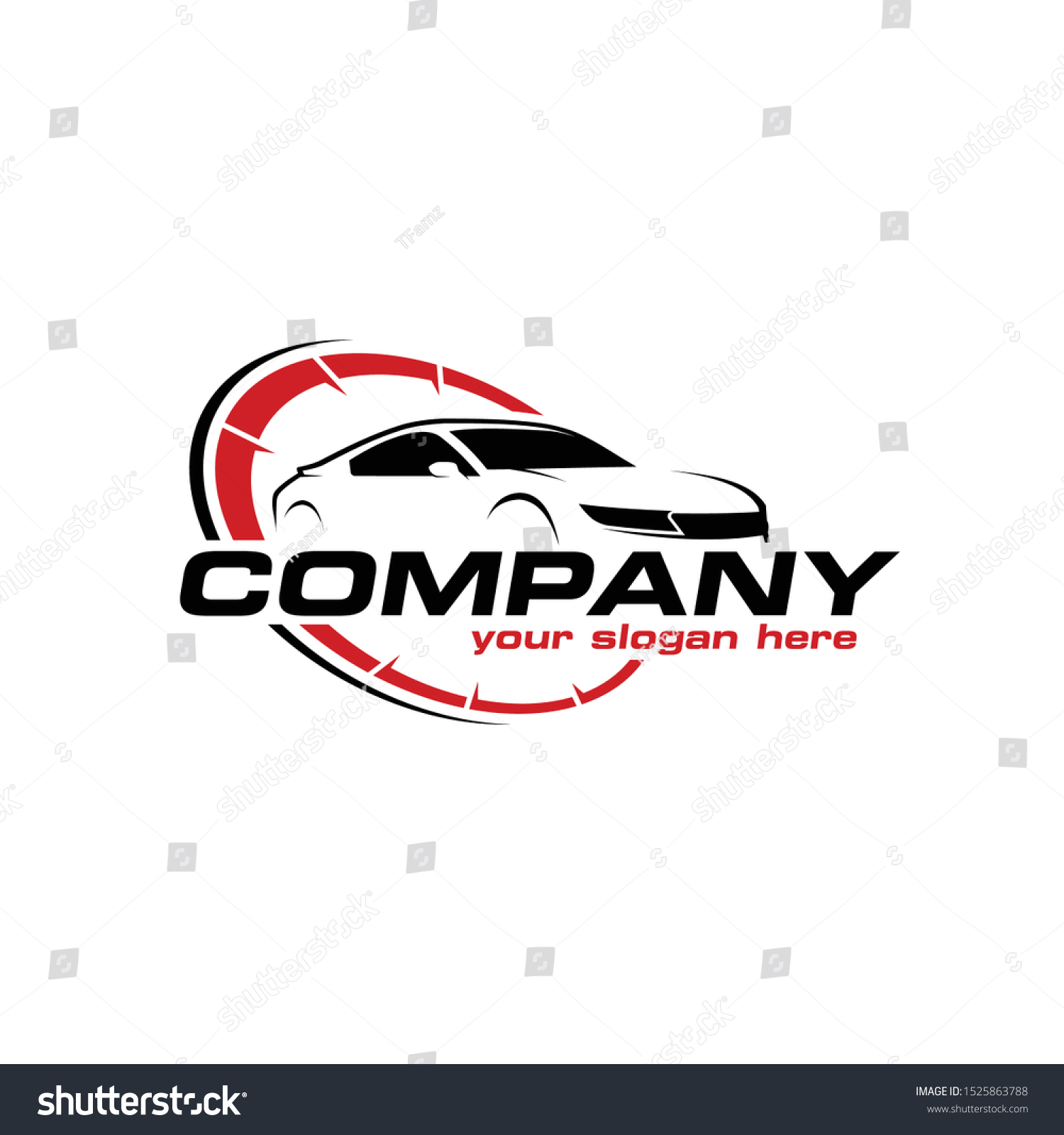 Perfect Logo Business Related Automotive Industry Stock Vector (Royalty ...