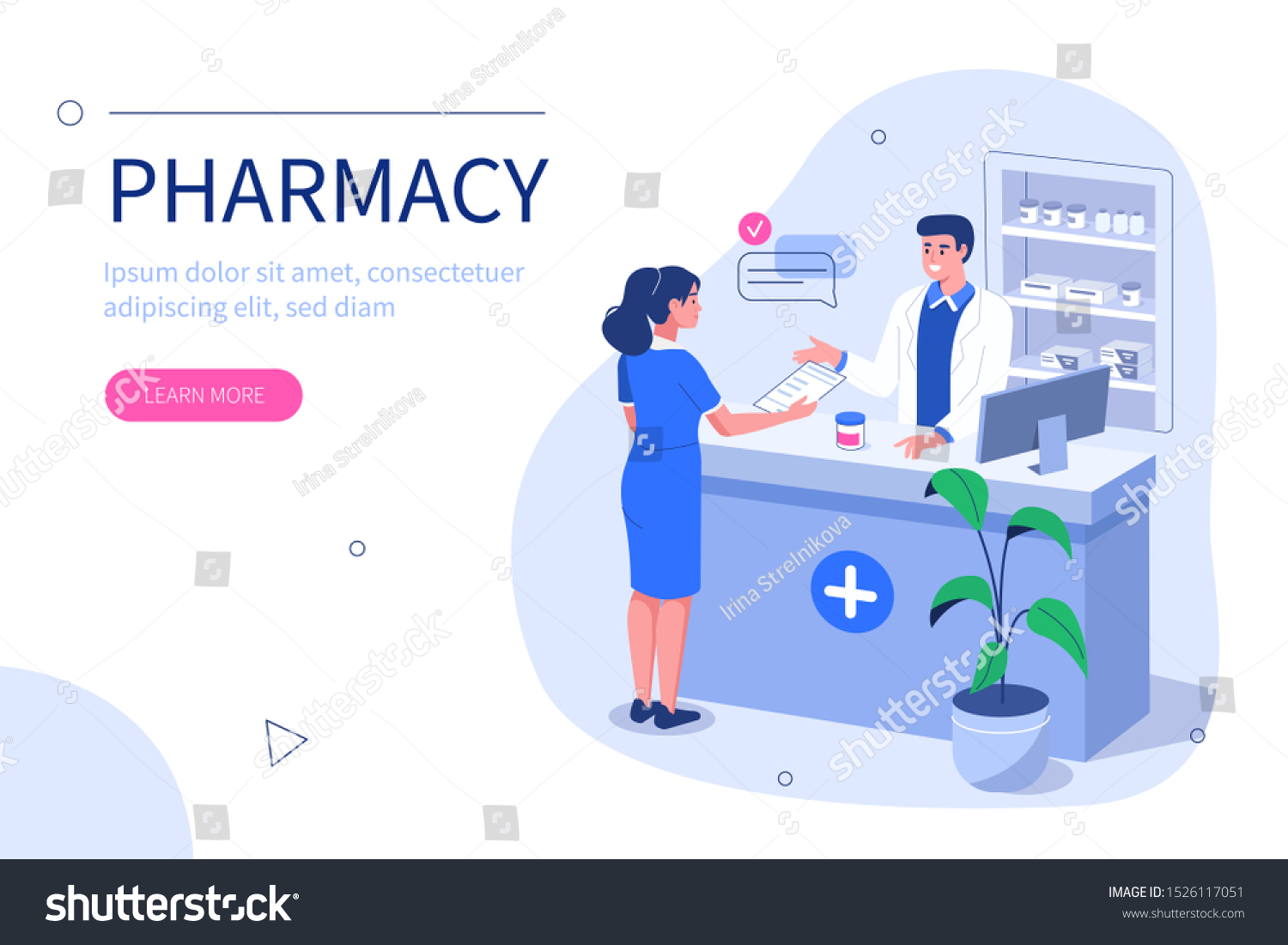 Плакат на тему аптека