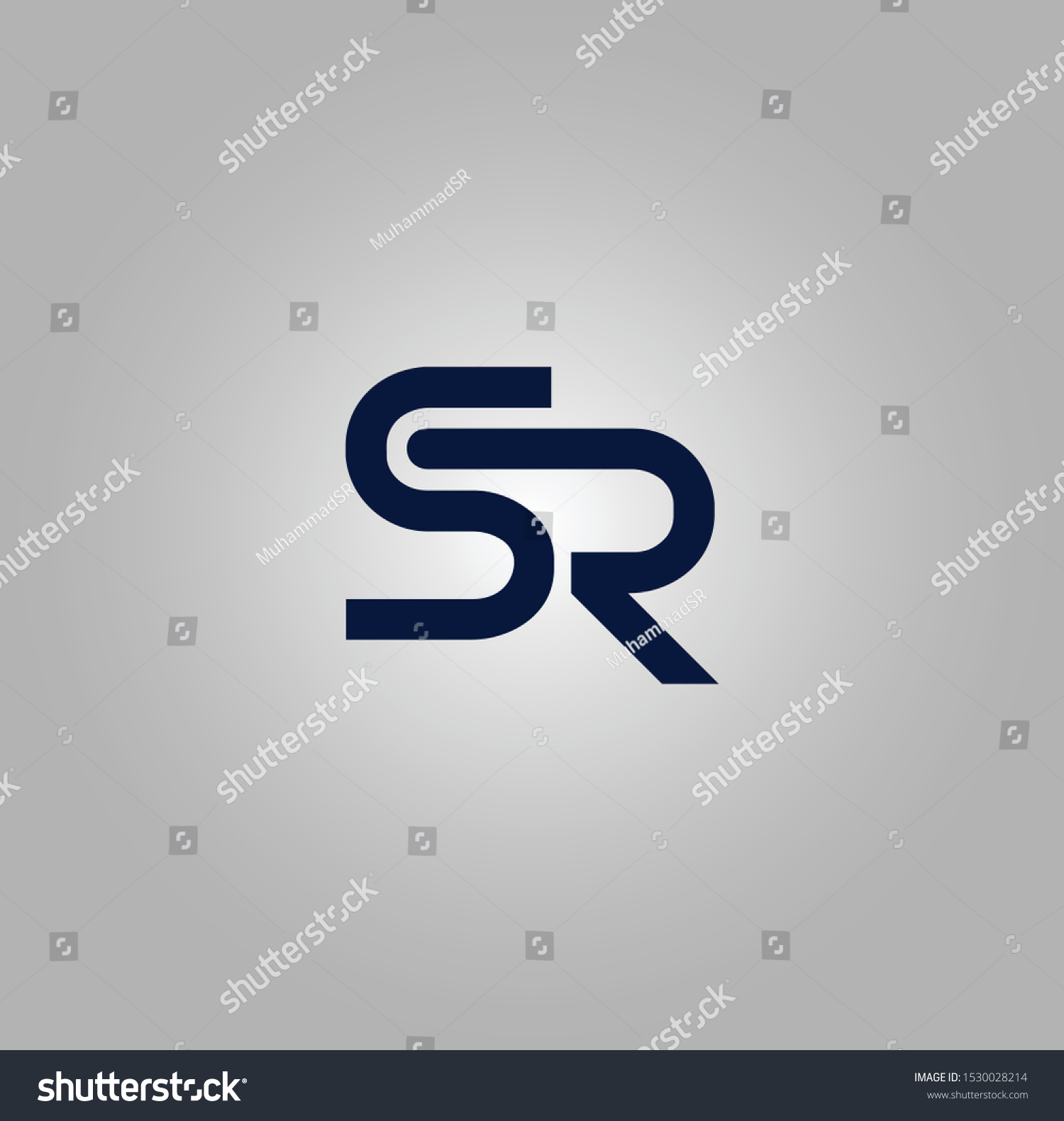 Sr Rs Logo Icon Designs Stock Vector (Royalty Free) 1530028214 ...