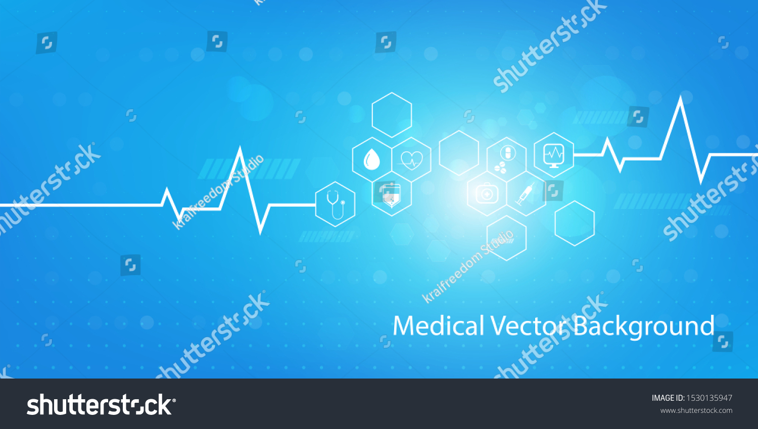 Medicine Science Concept Background Abstract Icon Stock Vector (Royalty ...