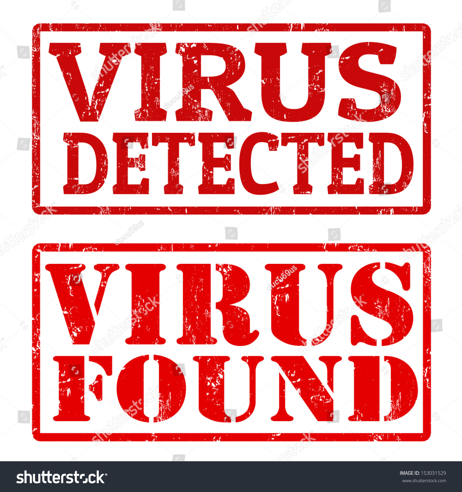 Virus detected. Virus detected logo. Testorone virus text caption. Not text virus.