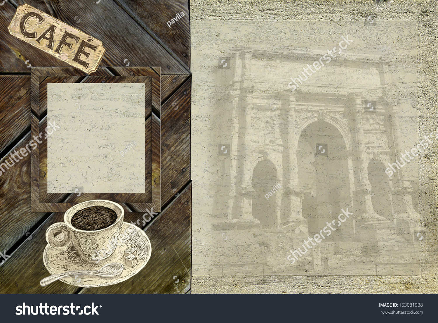 Menu Background Stock Photo 153081938 | Shutterstock