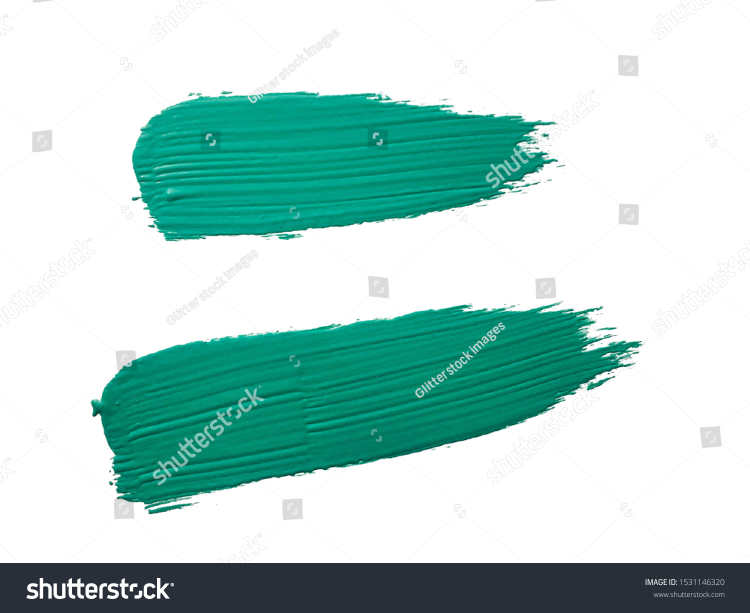 Jungle Green Shade Brush Strokes Stock Photo 1531146320 | Shutterstock