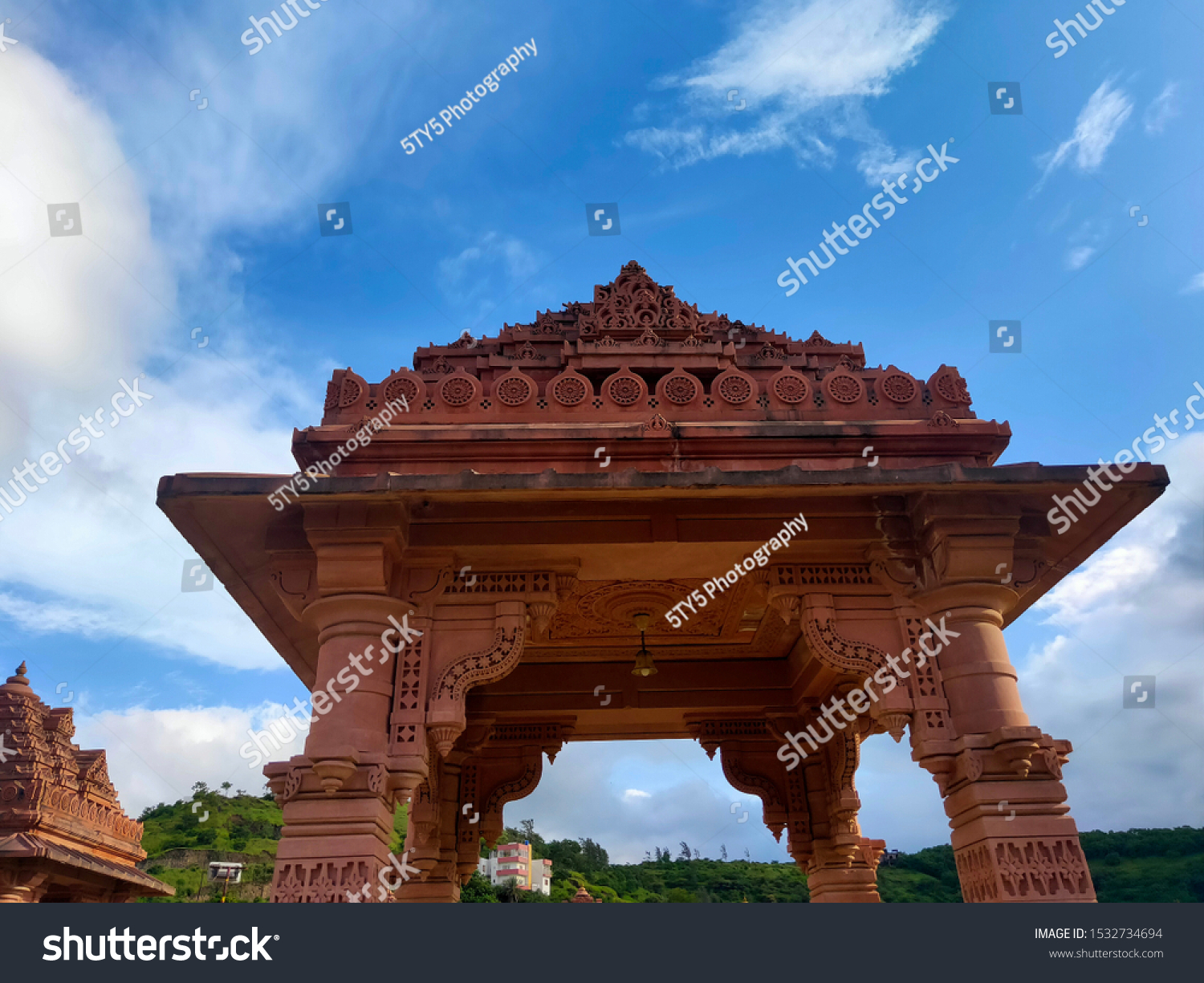 Swami Narayan Temple Famous Tourist Place Stock Photo 1532734694 ...