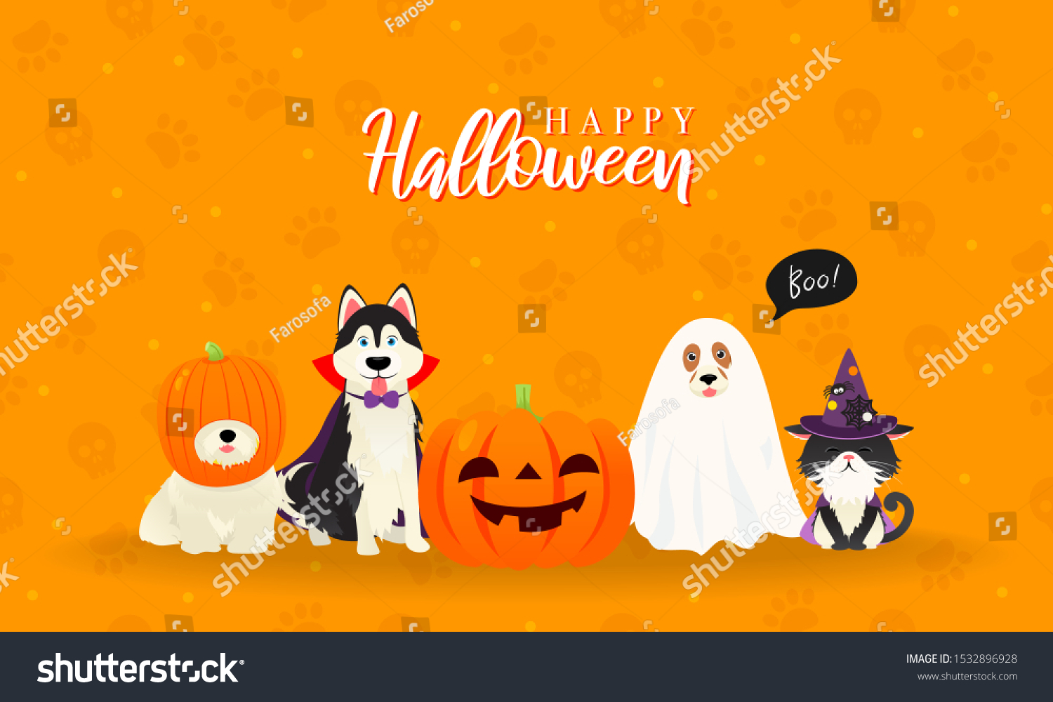 10,805 Halloween Dog Vector Images, Stock Photos & Vectors | Shutterstock