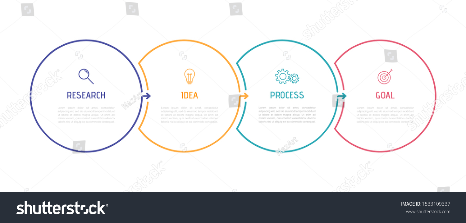 process infographic template