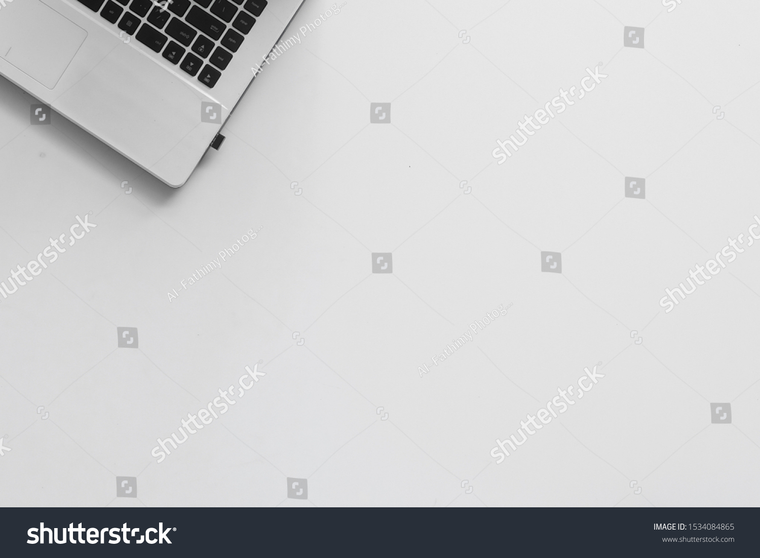 White Background Template Laptop Stock Photo 1534084865 | Shutterstock