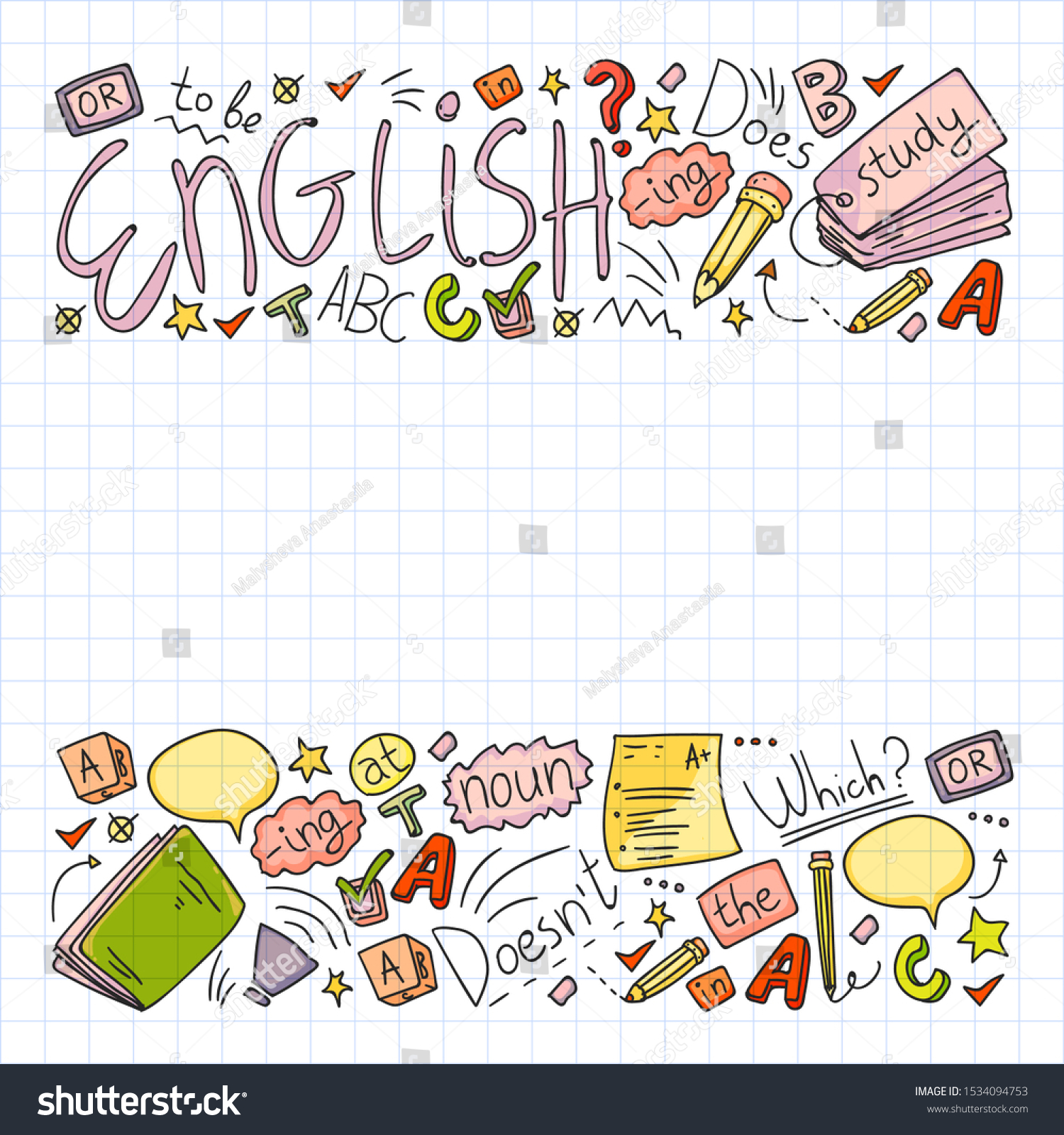 english-courses-doodle-vector-concept-illustration-stock-vector