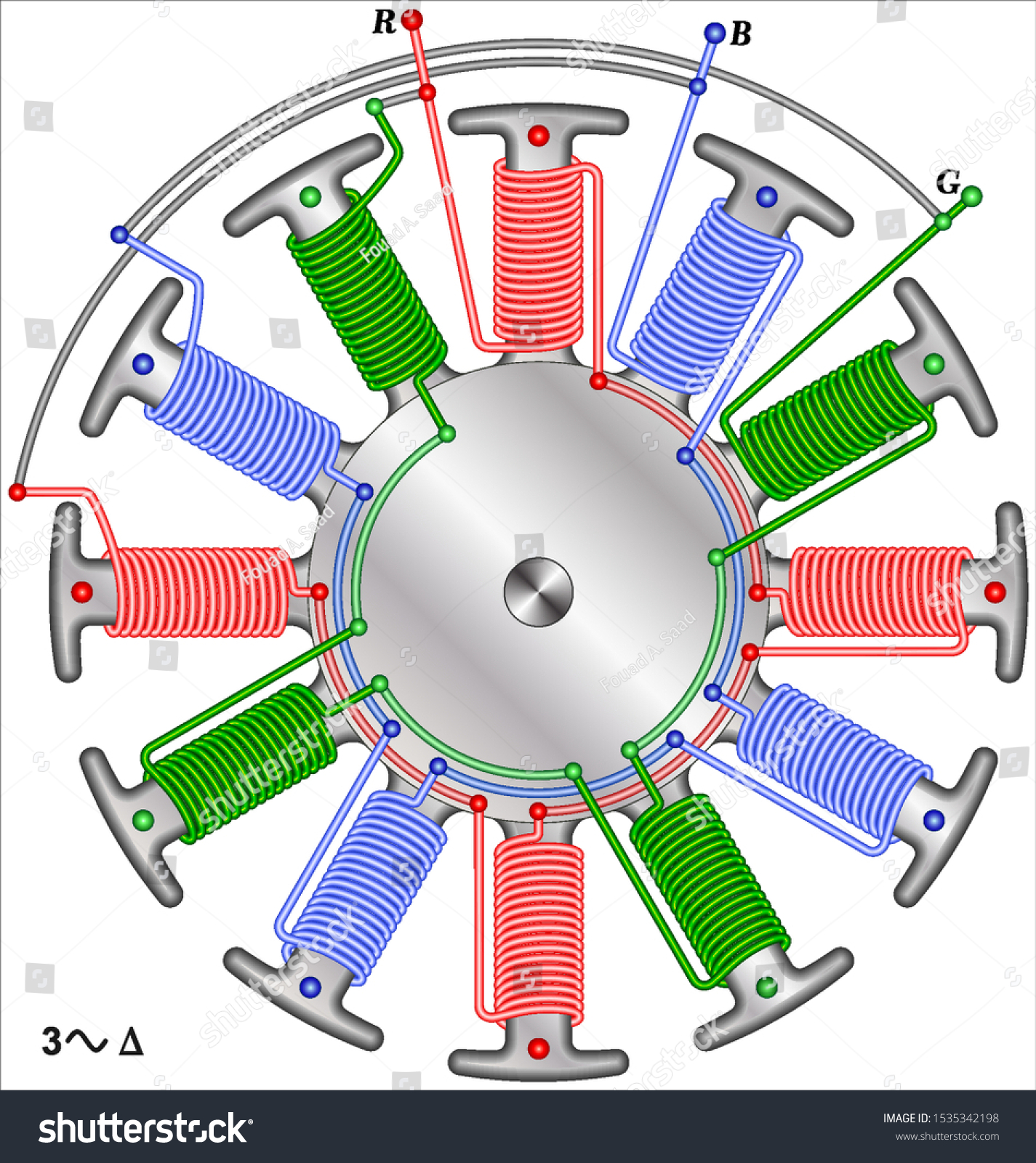 Electric Motor Winding Connection Diagrams [diagram] Ac Moto